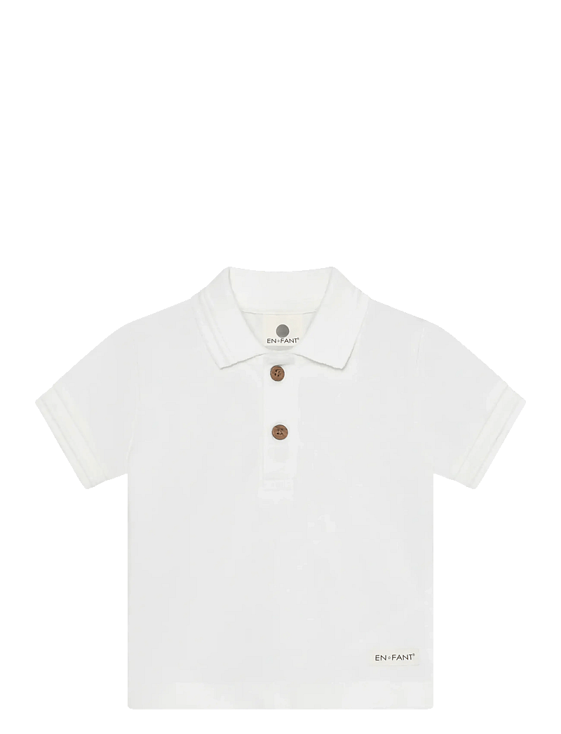 En Fant - Polo SS - kurzärmelig - egret - 0
