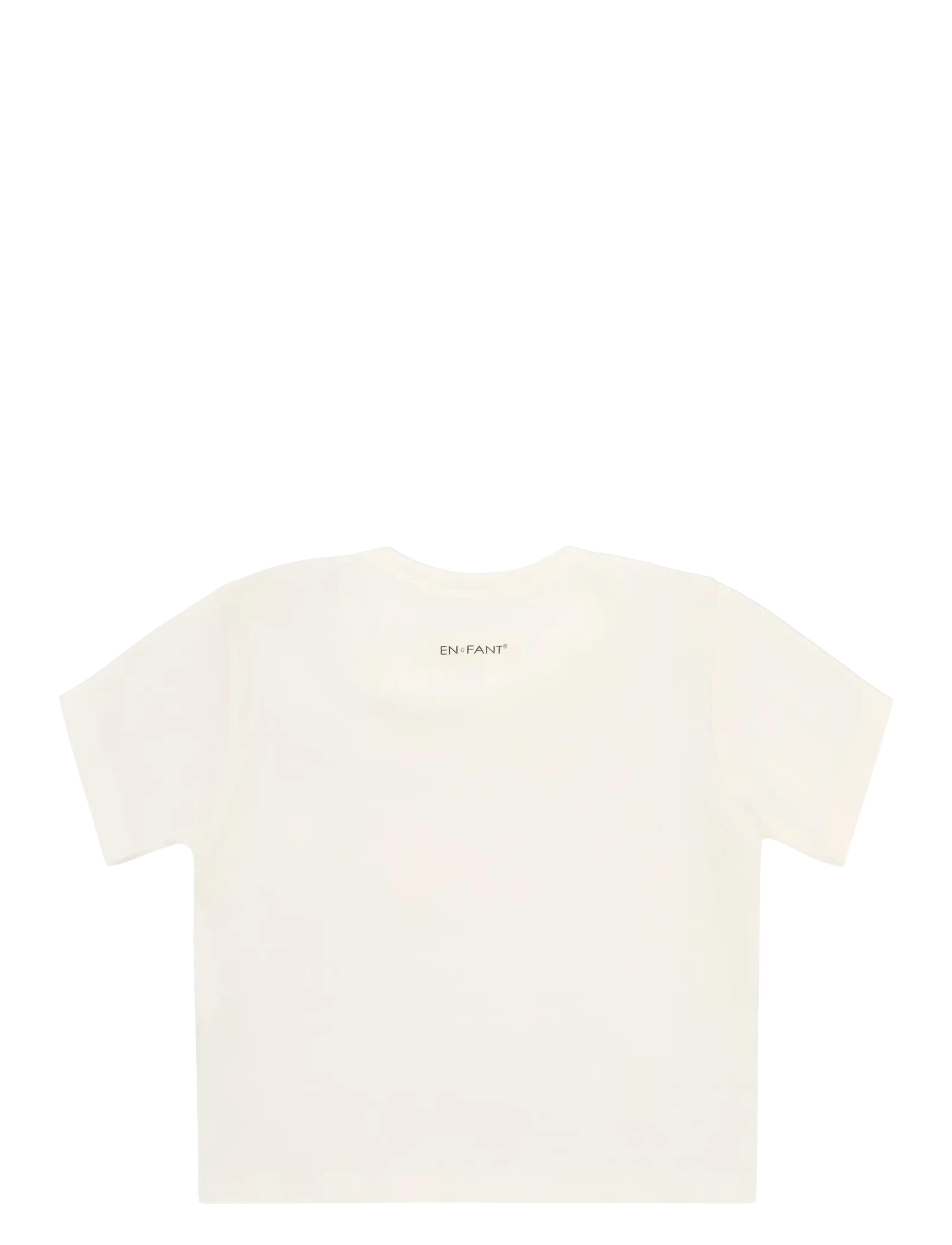 En Fant - T-shirt SS - short-sleeved t-shirts - egret - 1