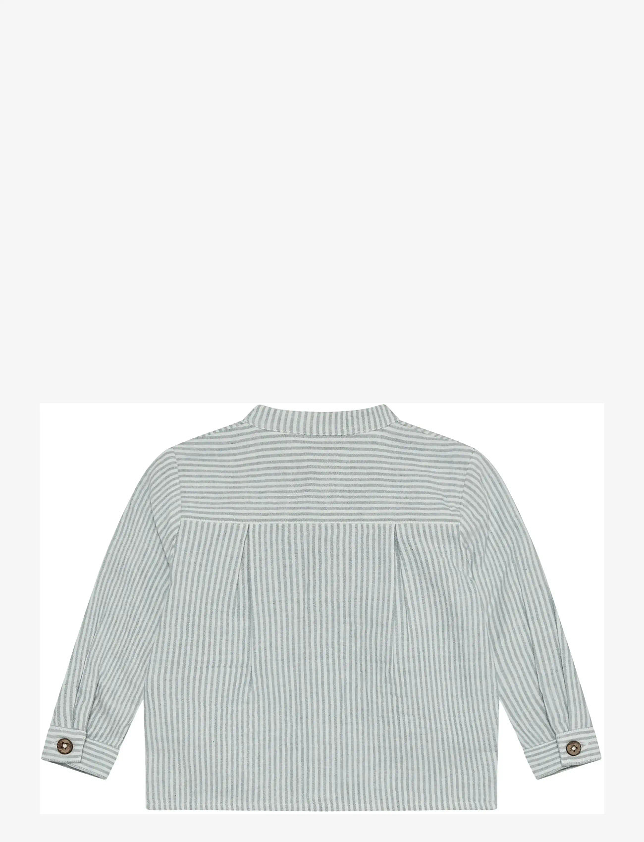 En Fant - Shirt LS Muslin Stripe - langärmlige hemden - citadel - 1
