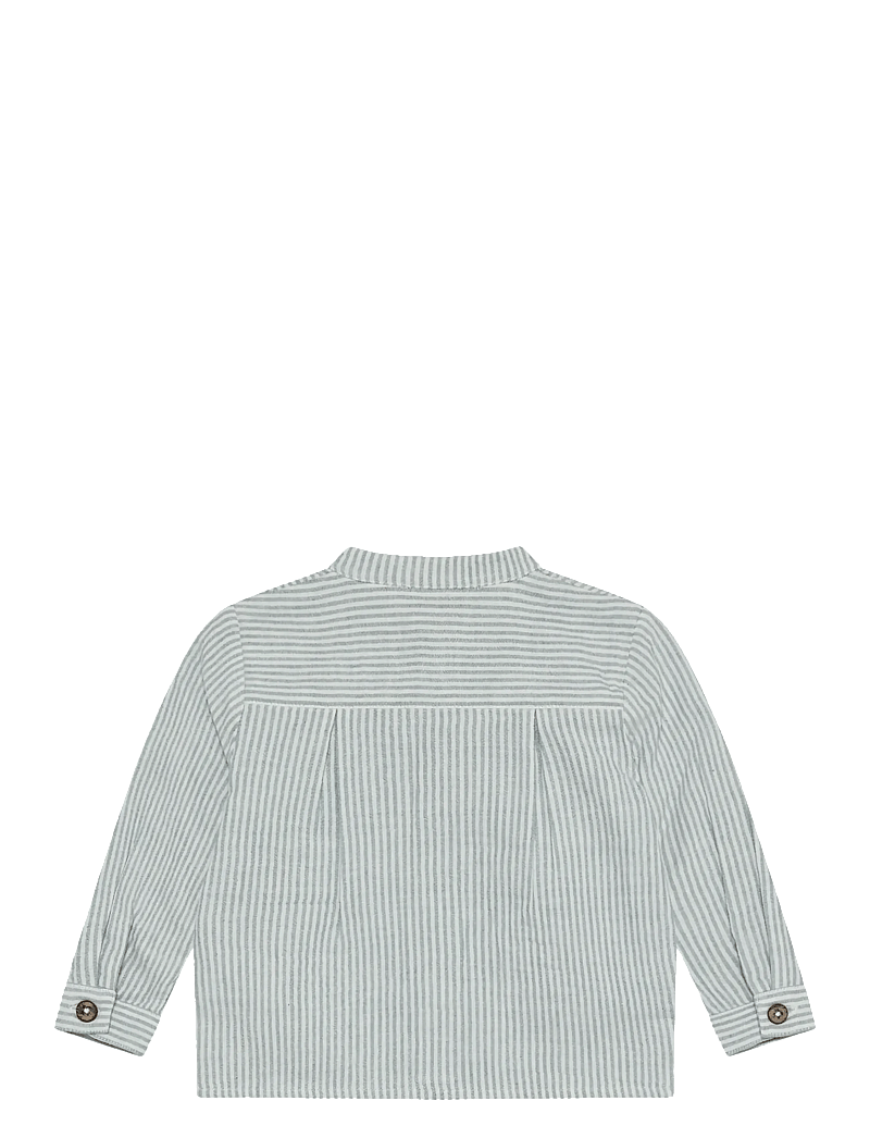 En Fant - Shirt LS Muslin Stripe - long-sleeved shirts - citadel - 1