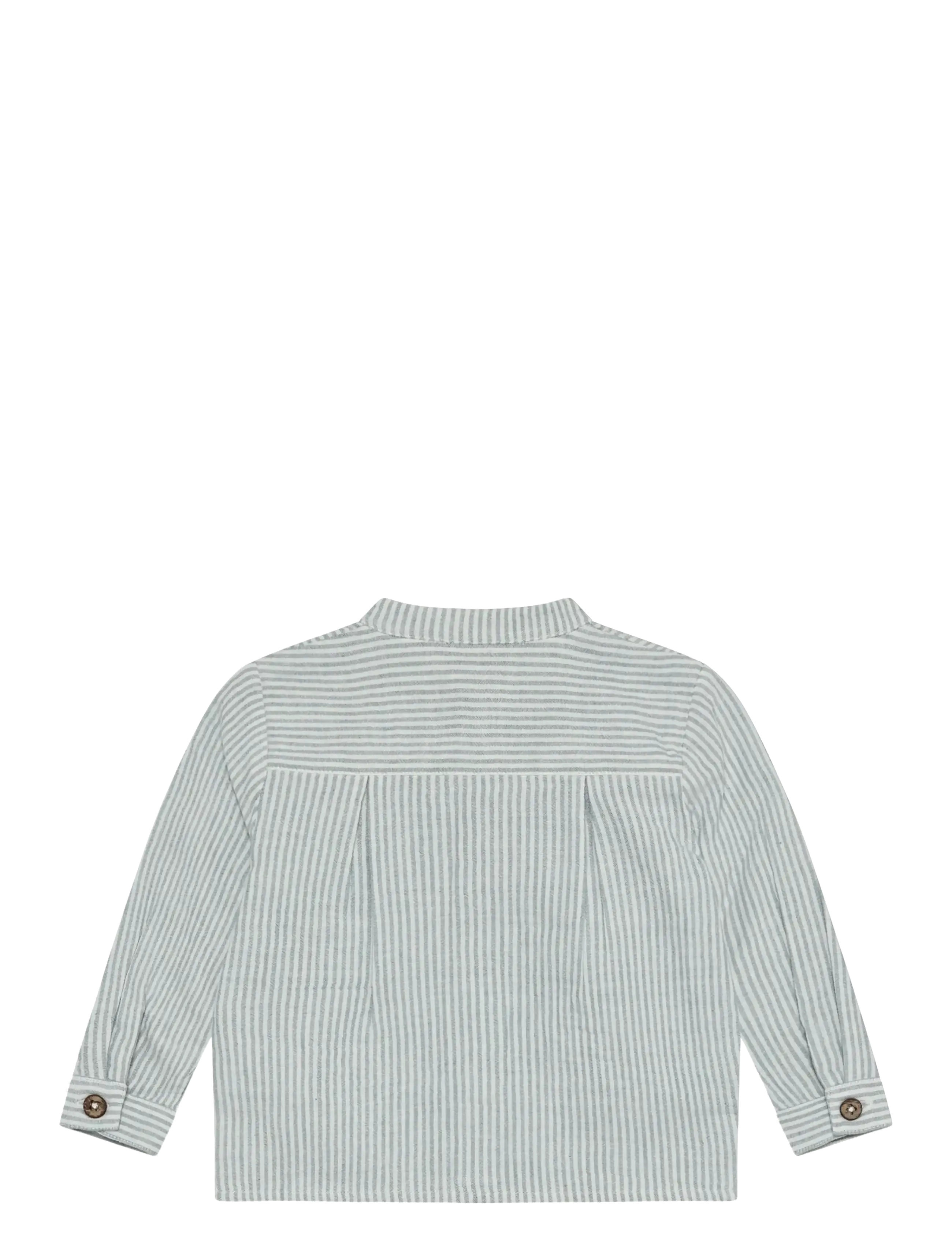 En Fant - Shirt LS Muslin Stripe - pikkade varrukatega särgid - citadel - 1