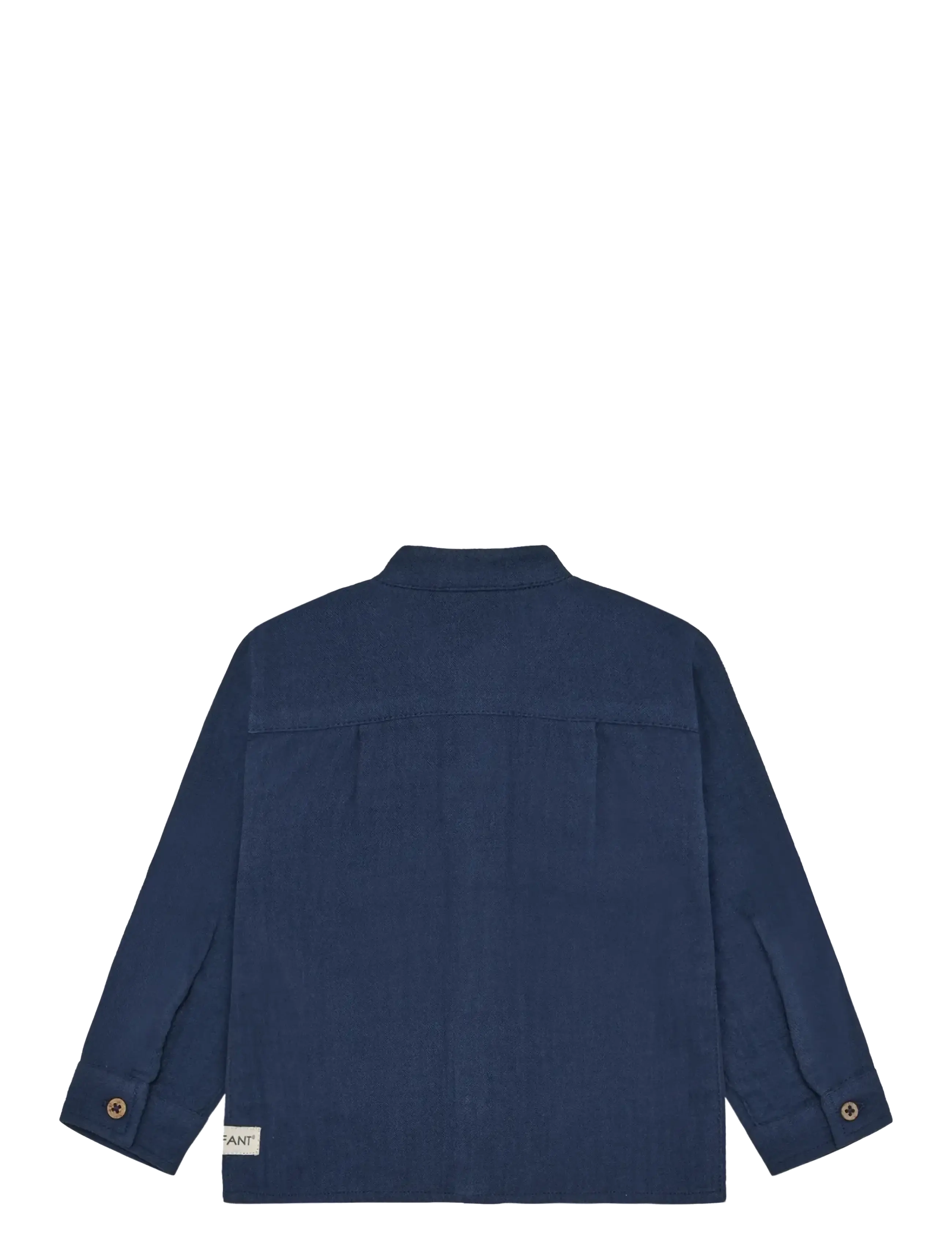 En Fant - Shirt LS Muslin - pikkade varrukatega särgid - medieval blue - 1