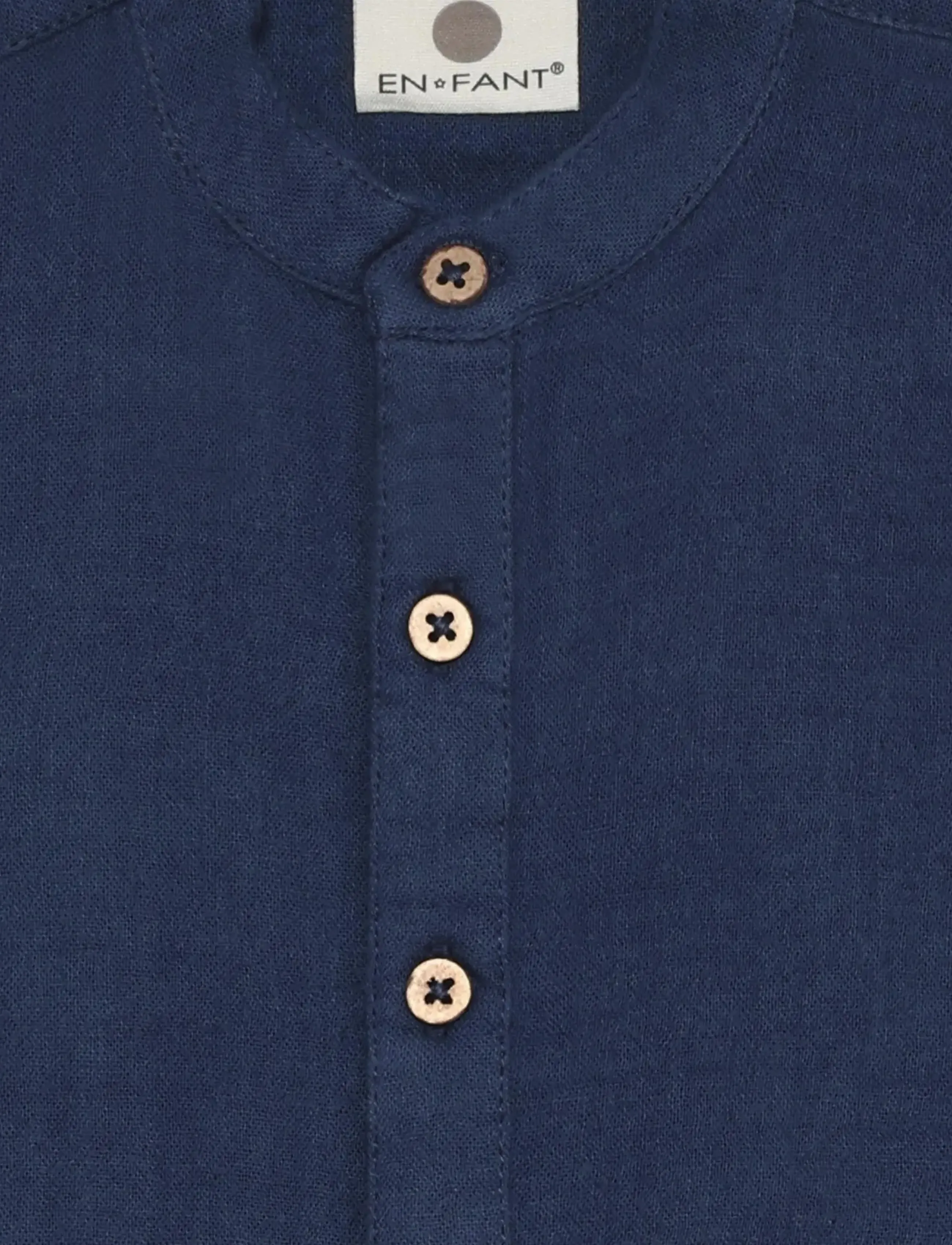 En Fant - Shirt LS Muslin - pikkade varrukatega särgid - medieval blue - 2