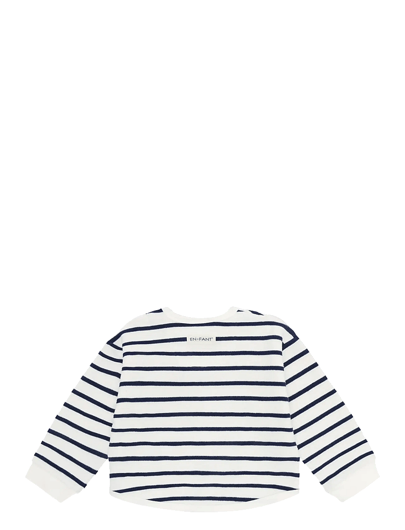 En Fant - Sweatshirt Stripe - sweatshirts - medieval blue - 1