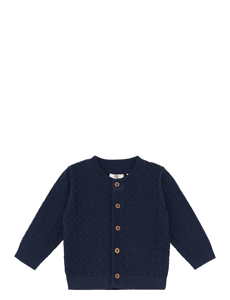 En Fant - Knit Cardigan - cardigans - medieval blue - 0