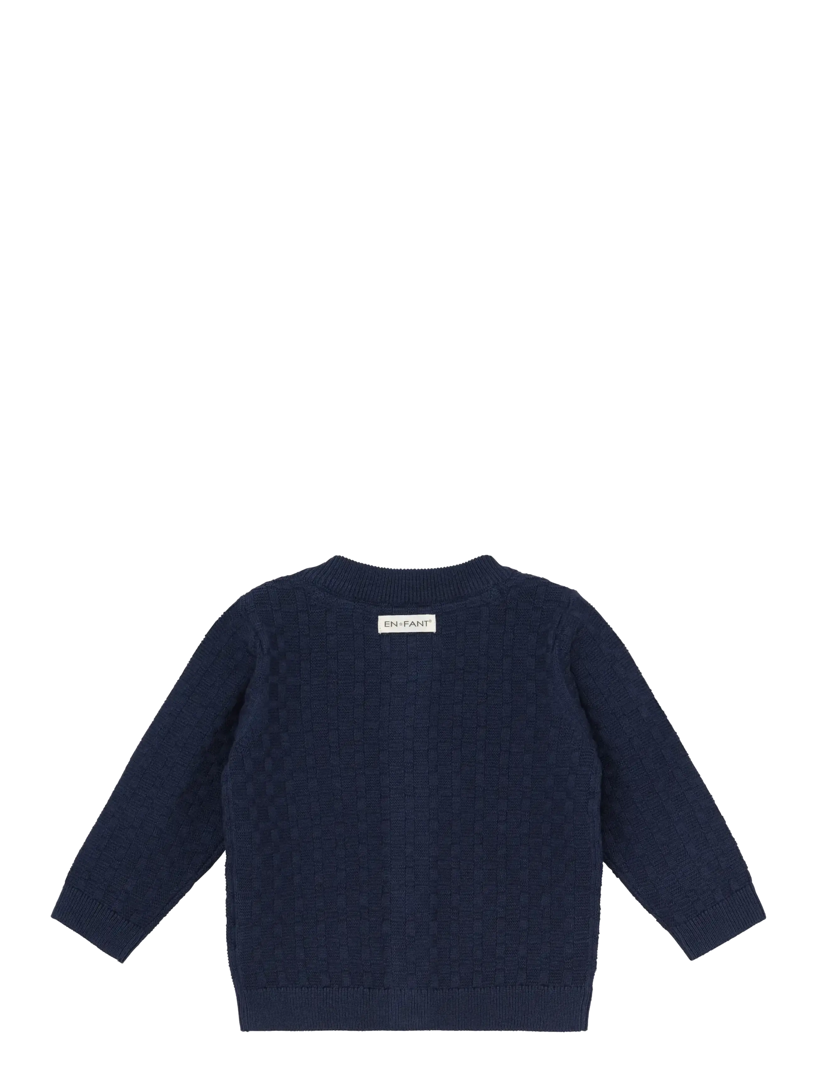 En Fant - Knit Cardigan - cardigans - medieval blue - 1