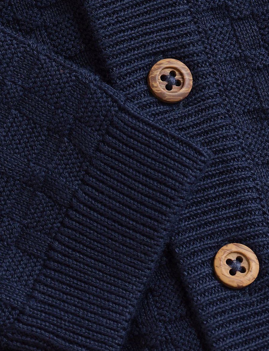 En Fant - Knit Cardigan - cardigans - medieval blue - 2