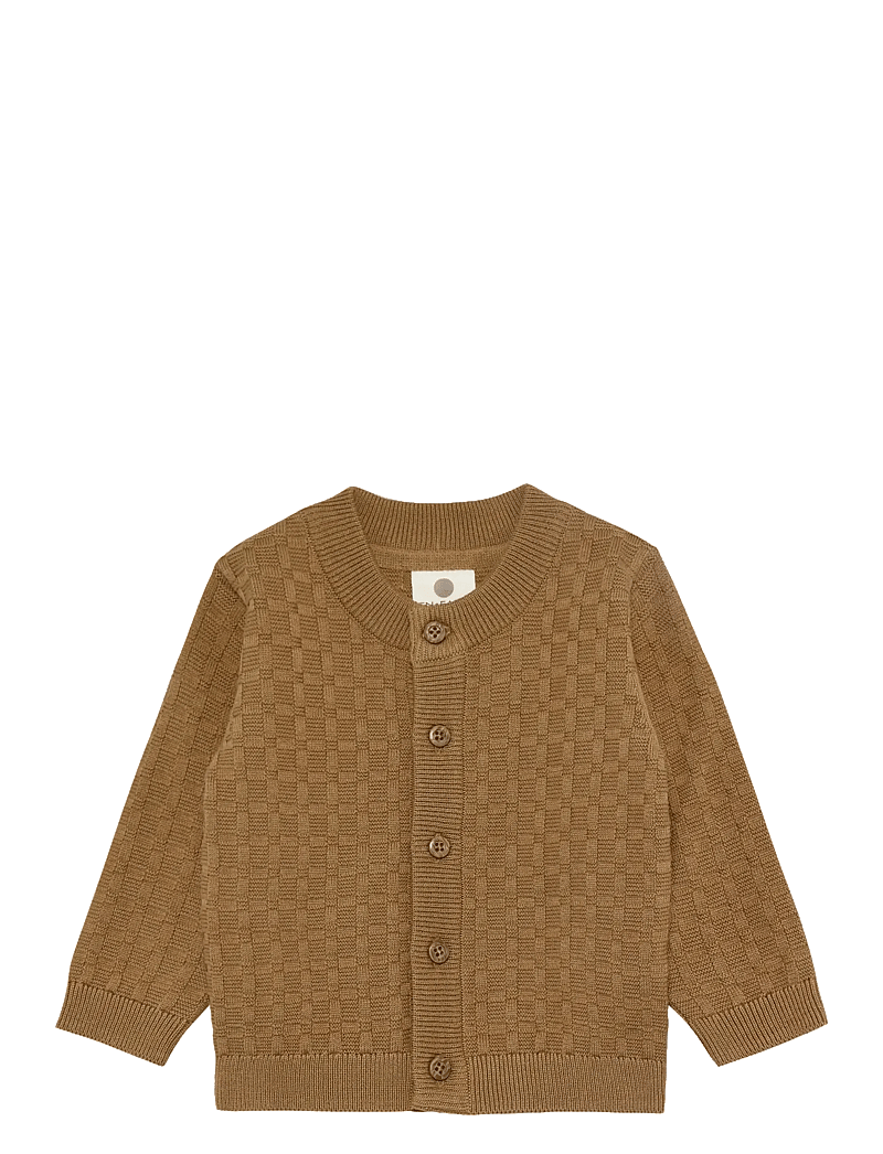 En Fant - Knit Cardigan - cardigans - tiger's eye - 0