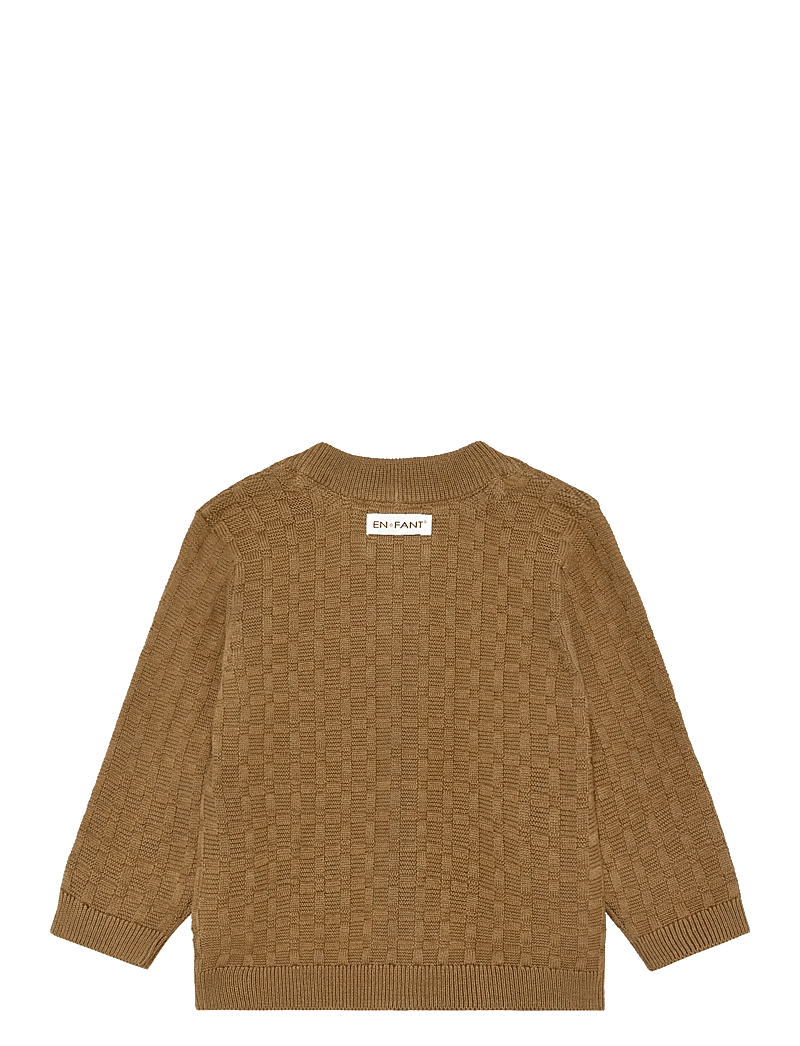 En Fant - Knit Cardigan - cardigans - tiger's eye - 1