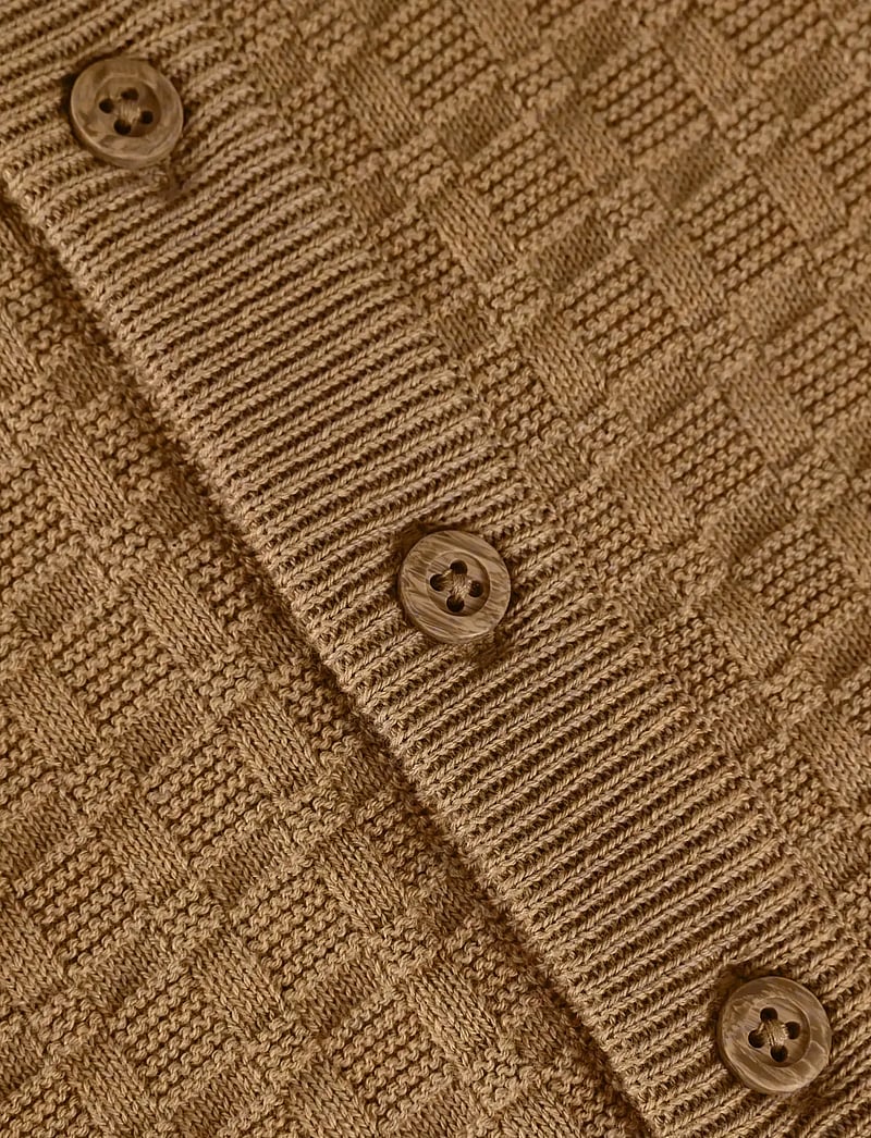 En Fant - Knit Cardigan - cardigans - tiger's eye - 2