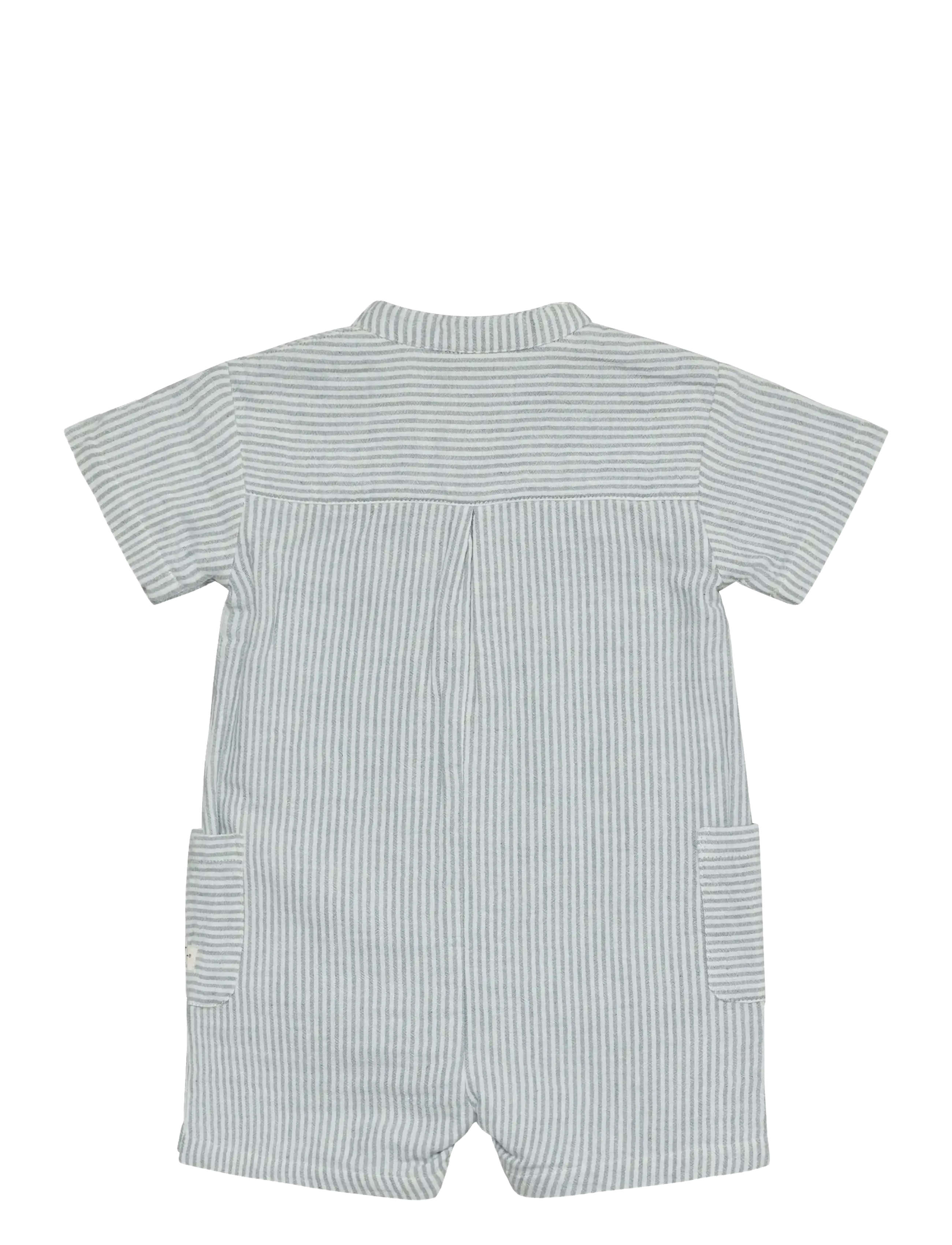 En Fant - Playsuit Muslin Stripe - short-sleeved bodies - citadel - 2