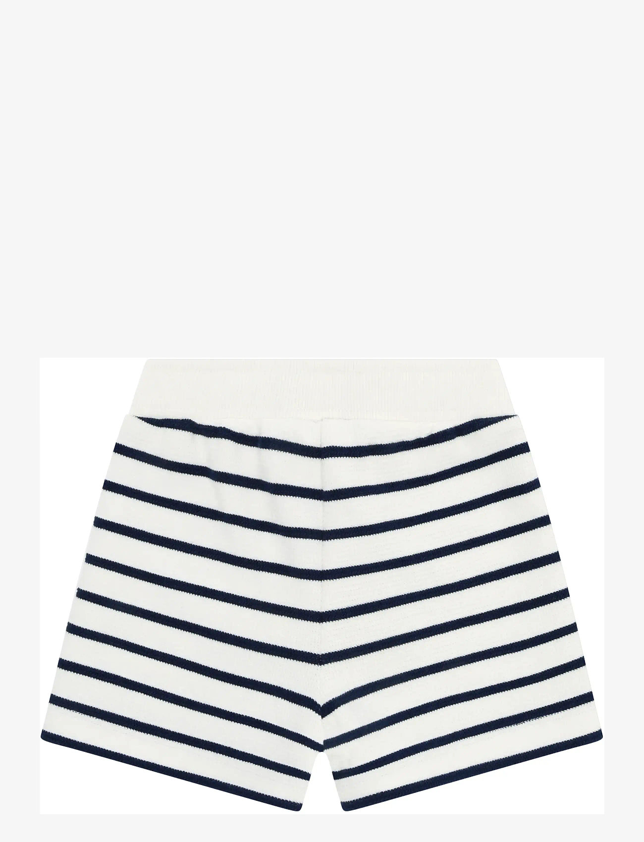 En Fant - Shorts Sweat Stripe - sweatshorts - medieval blue - 1