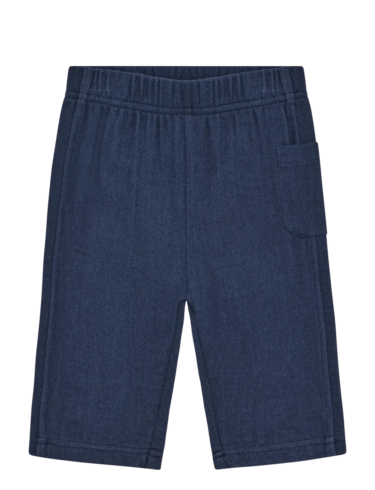 En Fant Pants Muslin, Børn, Elastiktalje Musselin Shorts, Navy, Str: 80