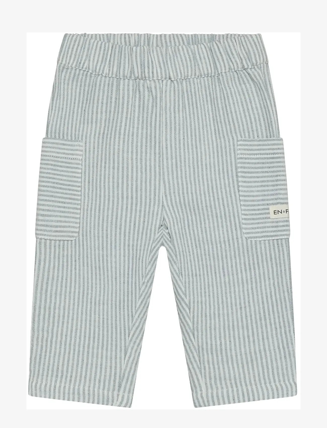 En Fant - Pants Muslin Stripe - baby trousers - citadel - 0