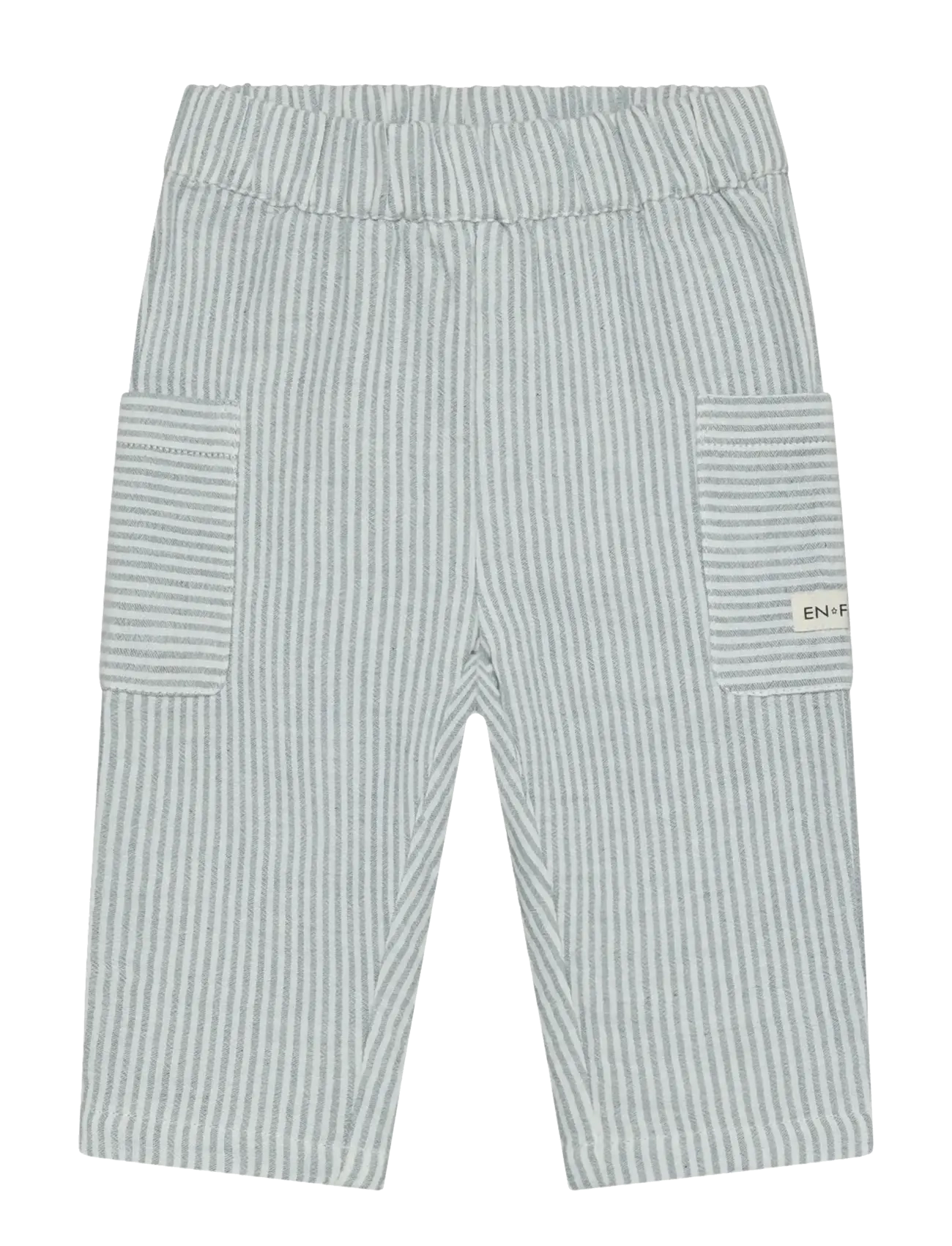 En Fant Pants Muslin Stripe - Bukser - CITADEL / grey