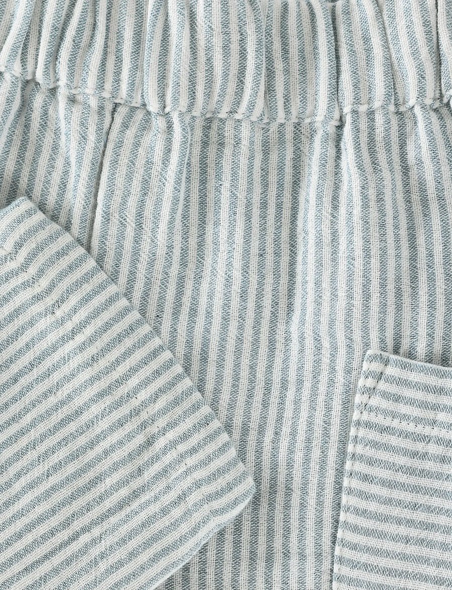 En Fant - Pants Muslin Stripe - beebipüksid - citadel - 2