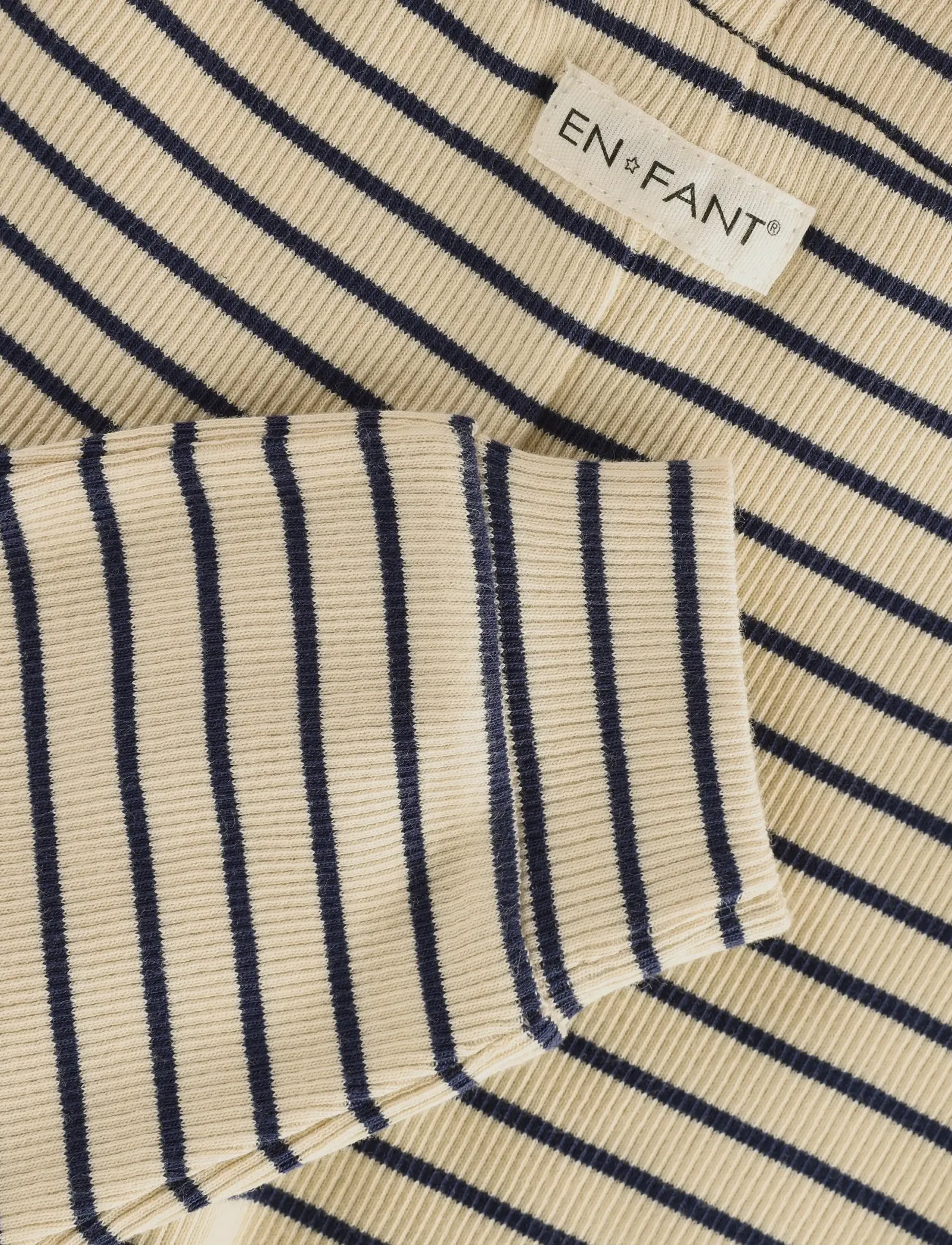 En Fant - Pants Rib Stripe - dressipüksid - medieval blue - 4