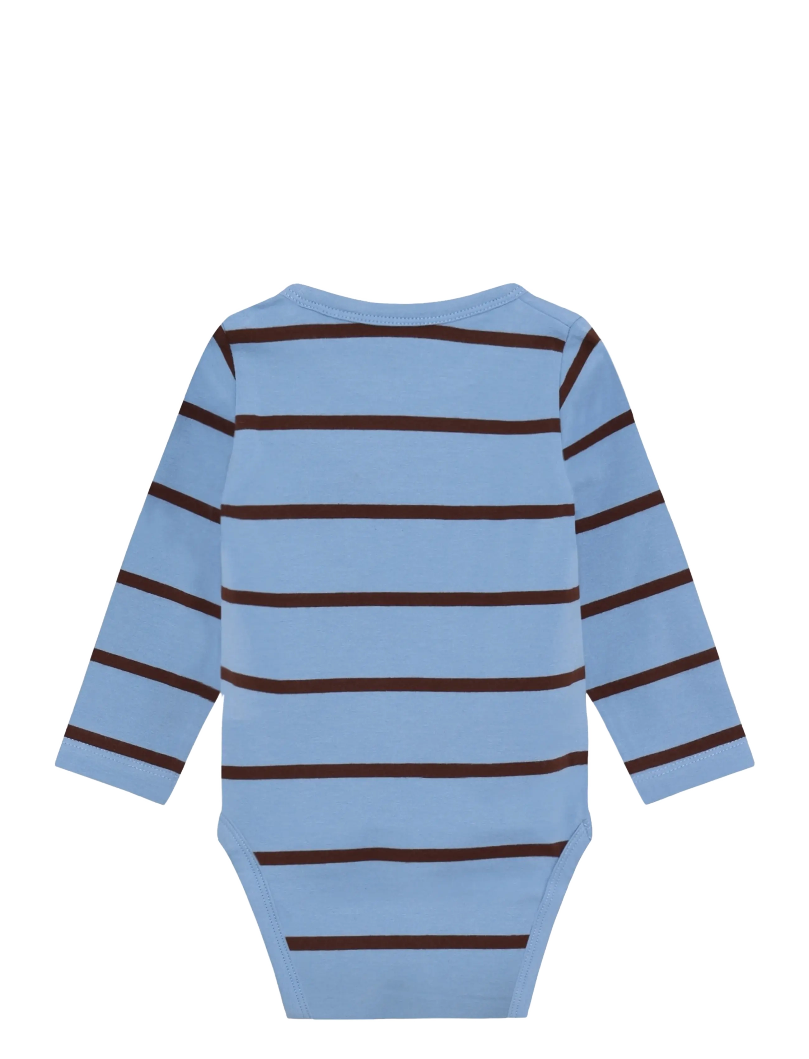 En Fant - Body LS Stripe - langärmelige bodys - bel air blue - 1