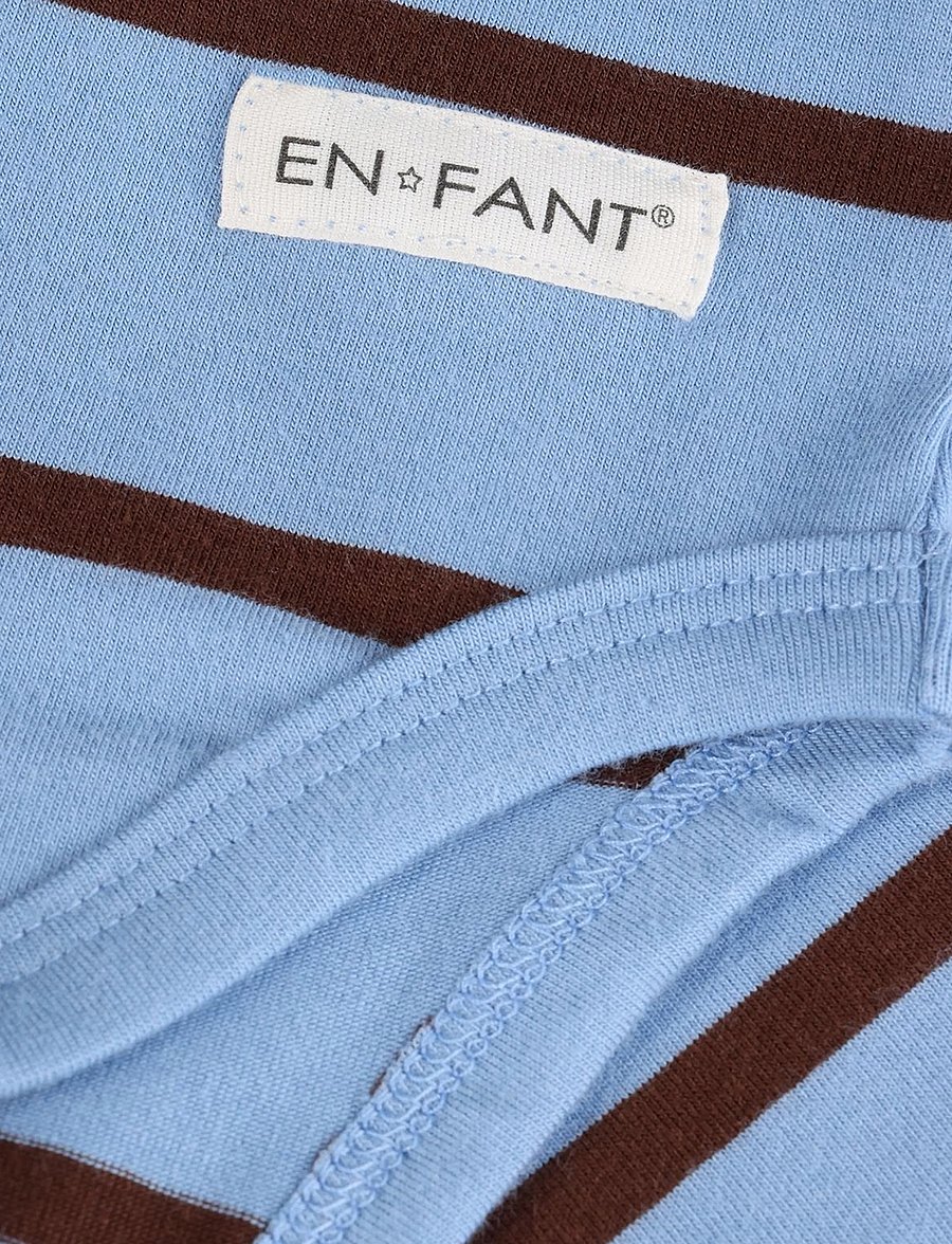 En Fant - Body LS Stripe - langärmelige bodys - bel air blue - 2