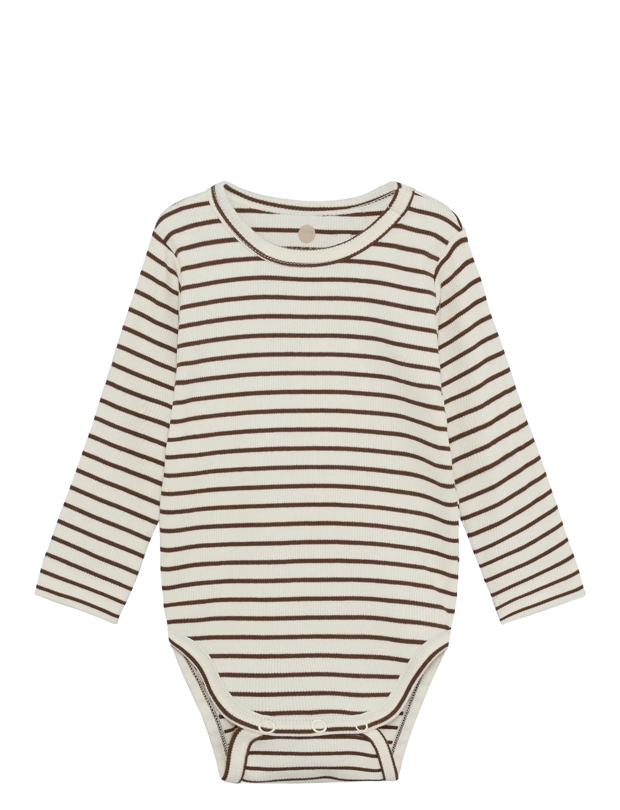 En Fant Body LS Rib Stripe - Alles anzeigen - CHESTNUT / brown
