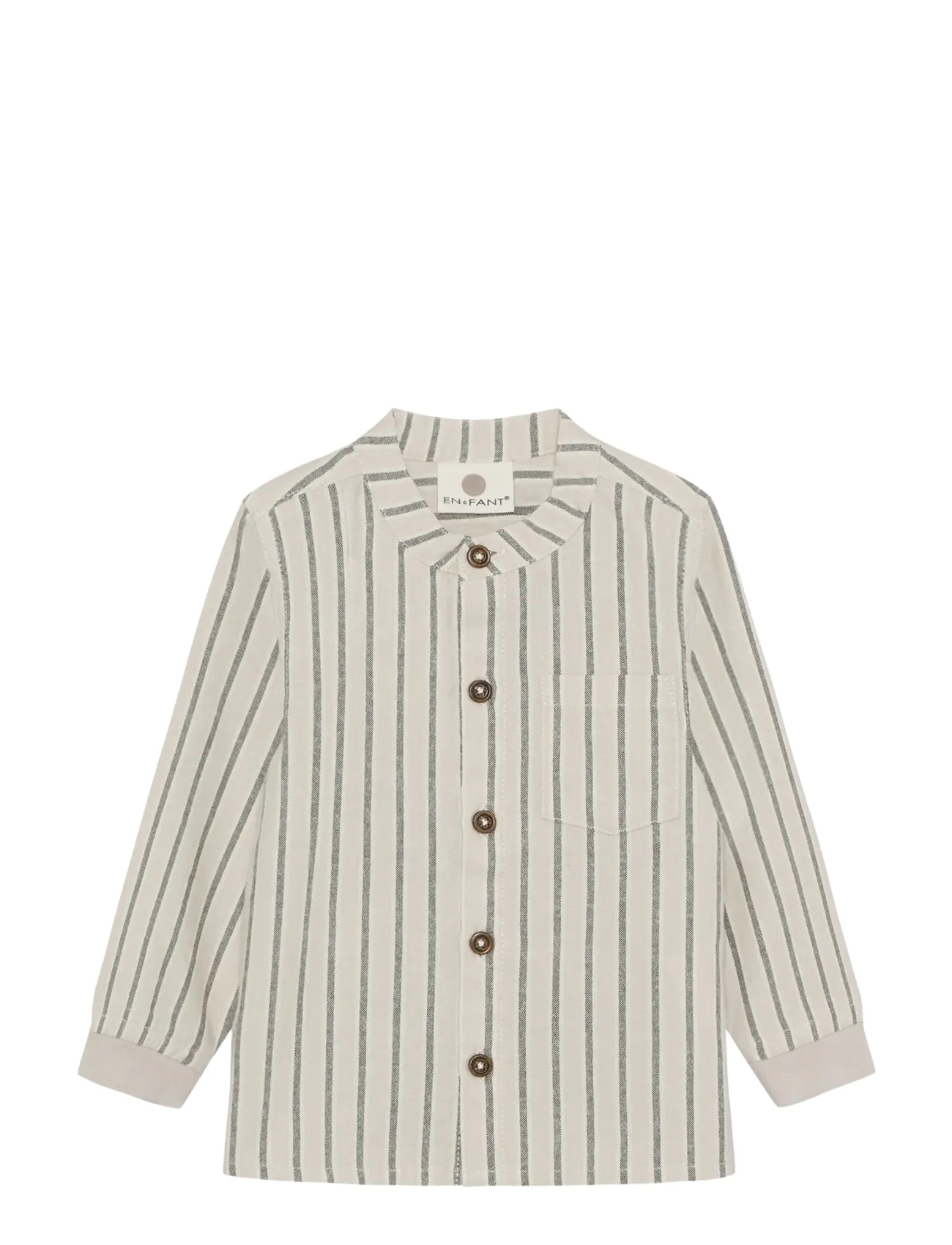 En Fant Shirt LS - Shirts - CHATEAU GRAY / grey