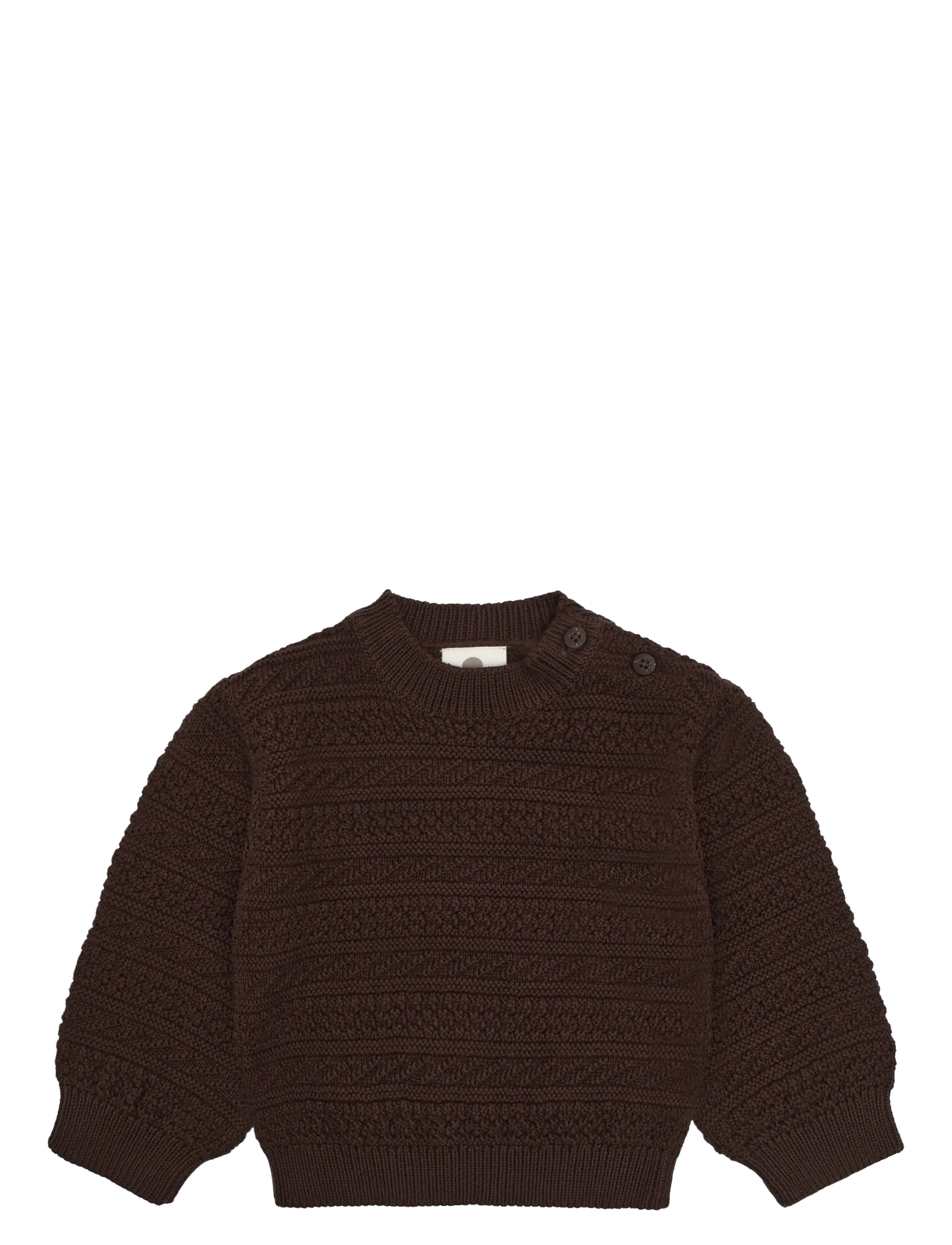 En Fant Pullover Knit - Kleidung - CHESTNUT / brown