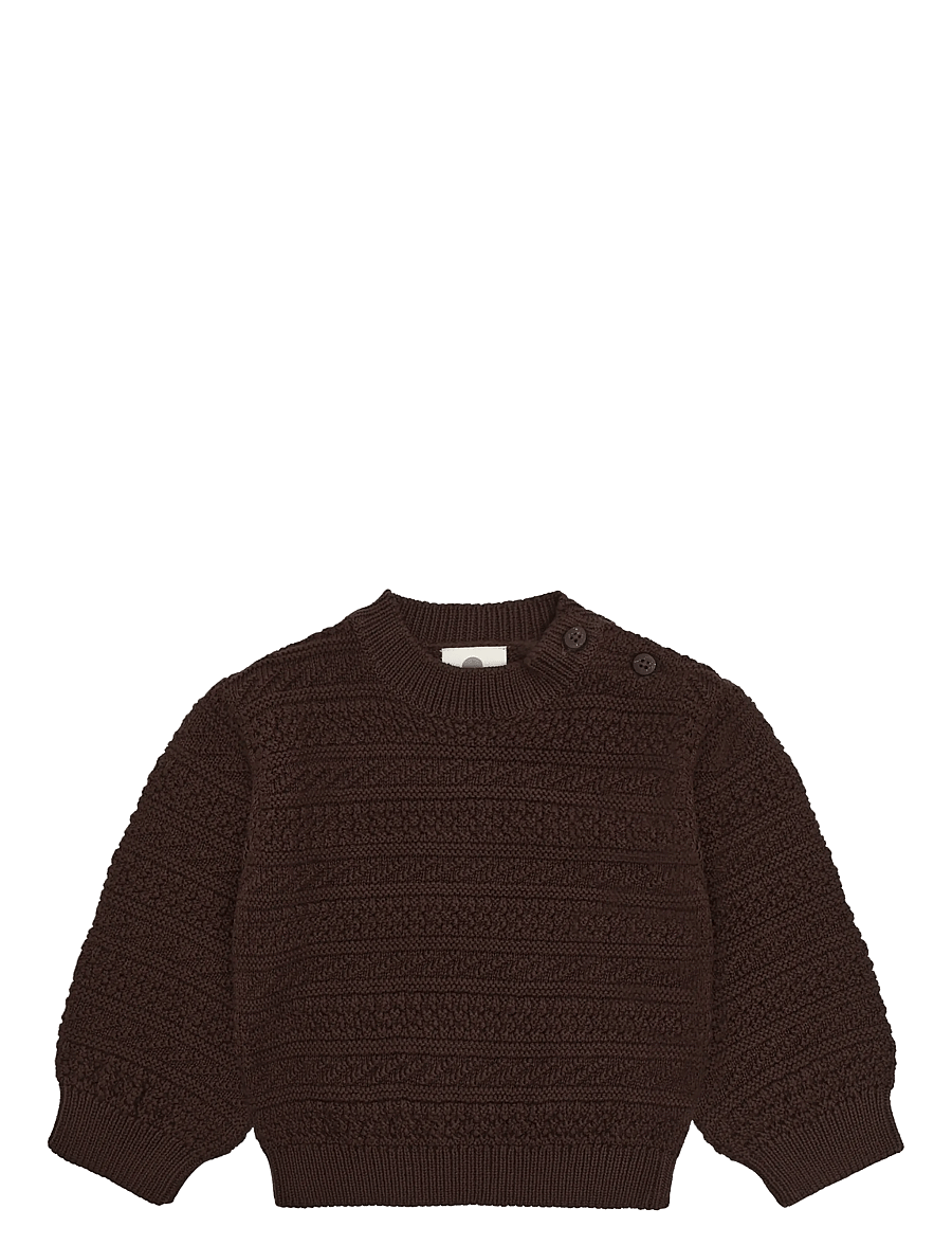 En Fant - Pullover Knit - chestnut - 0