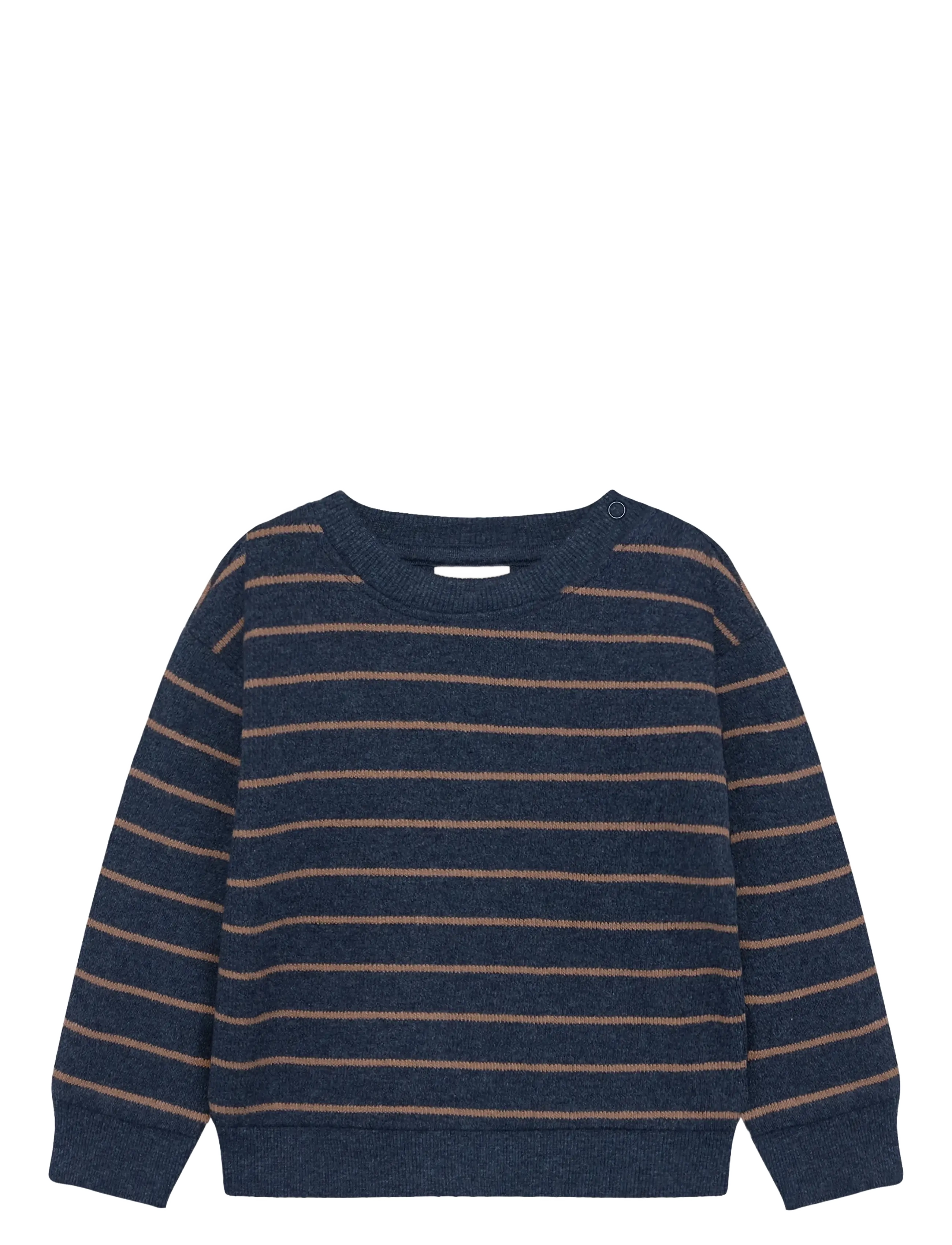 En Fant Sweatshirt Stripe, 68, Navy, Strik > Pullovere, Børn