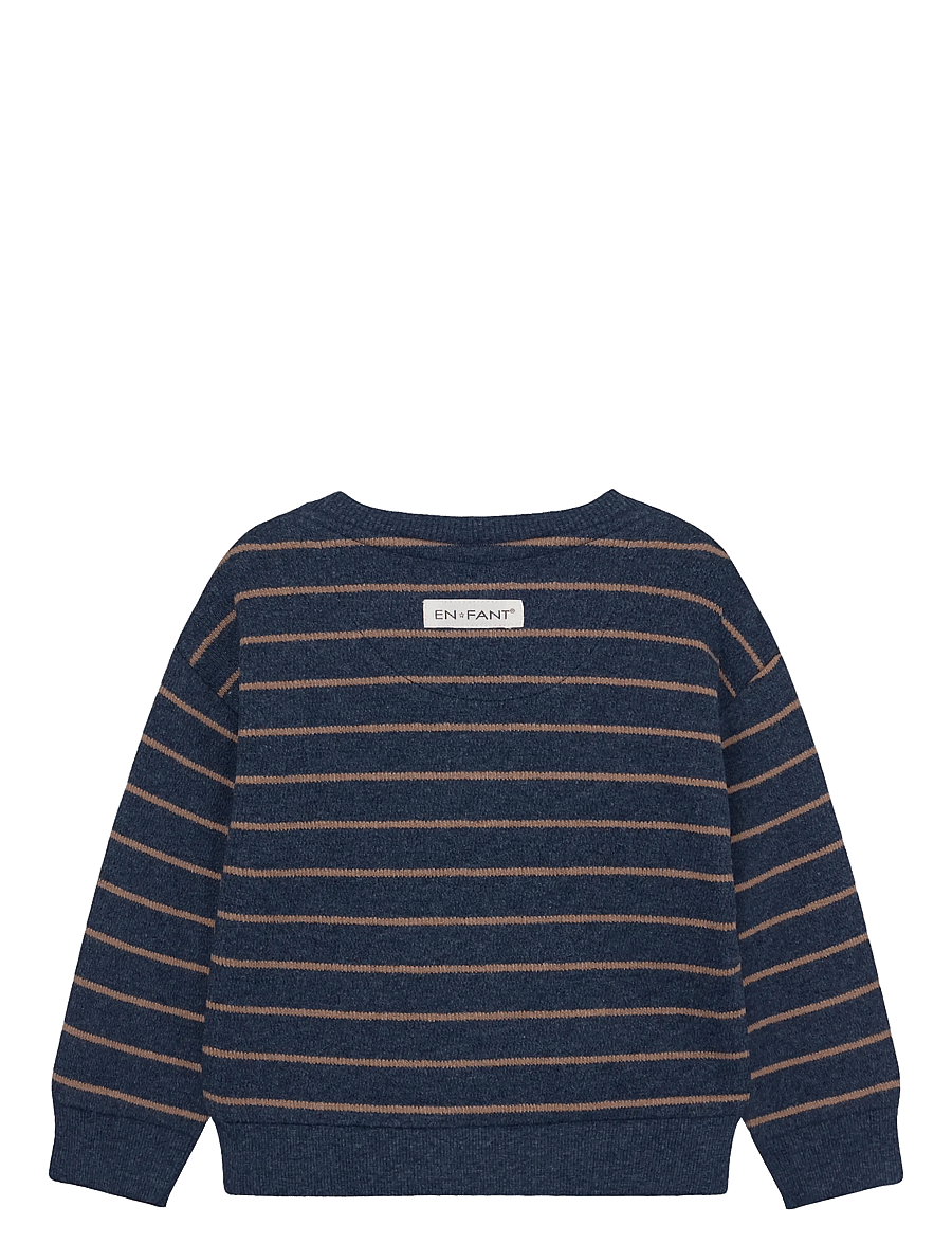 En Fant - Sweatshirt Stripe - trøjer - parisian night - 1