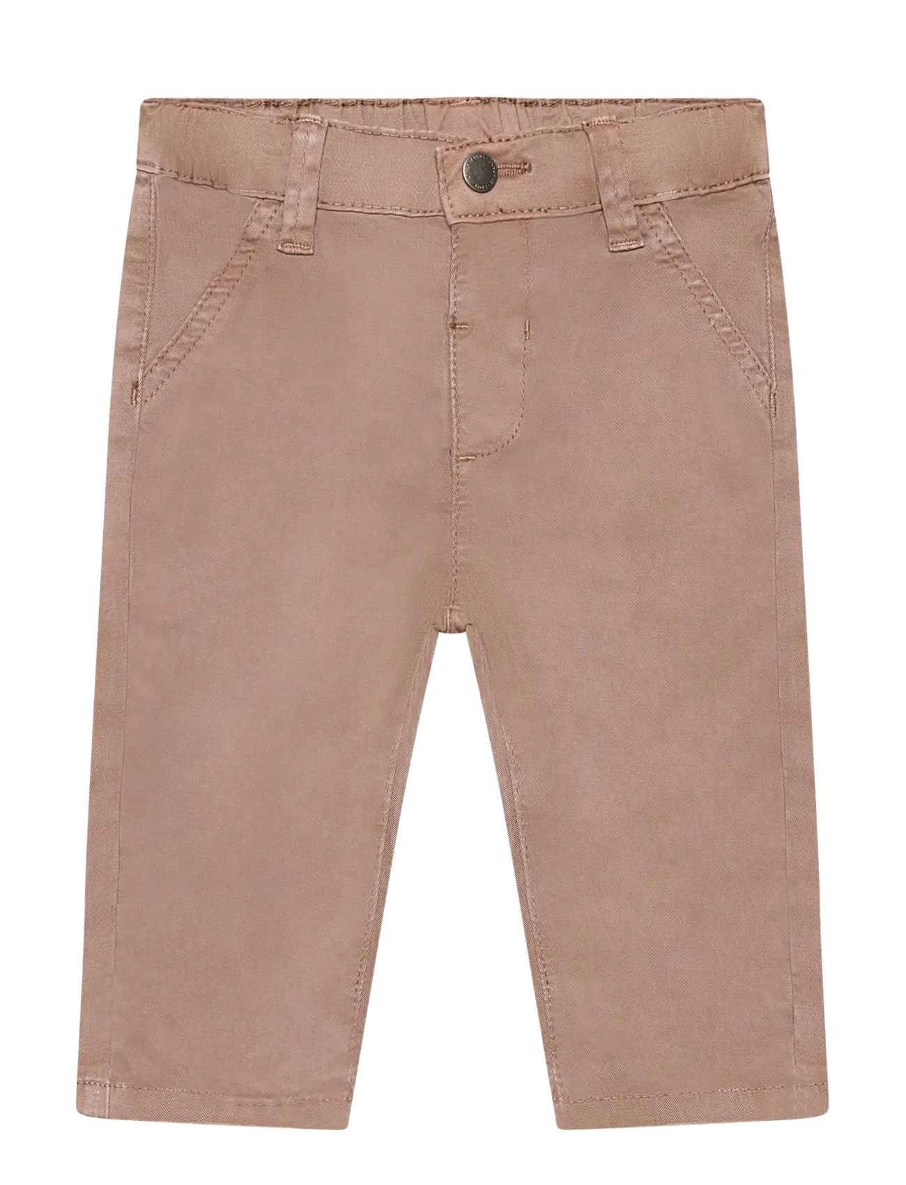 En Fant Pants Twill - Kleidung - PINE BARK / brown