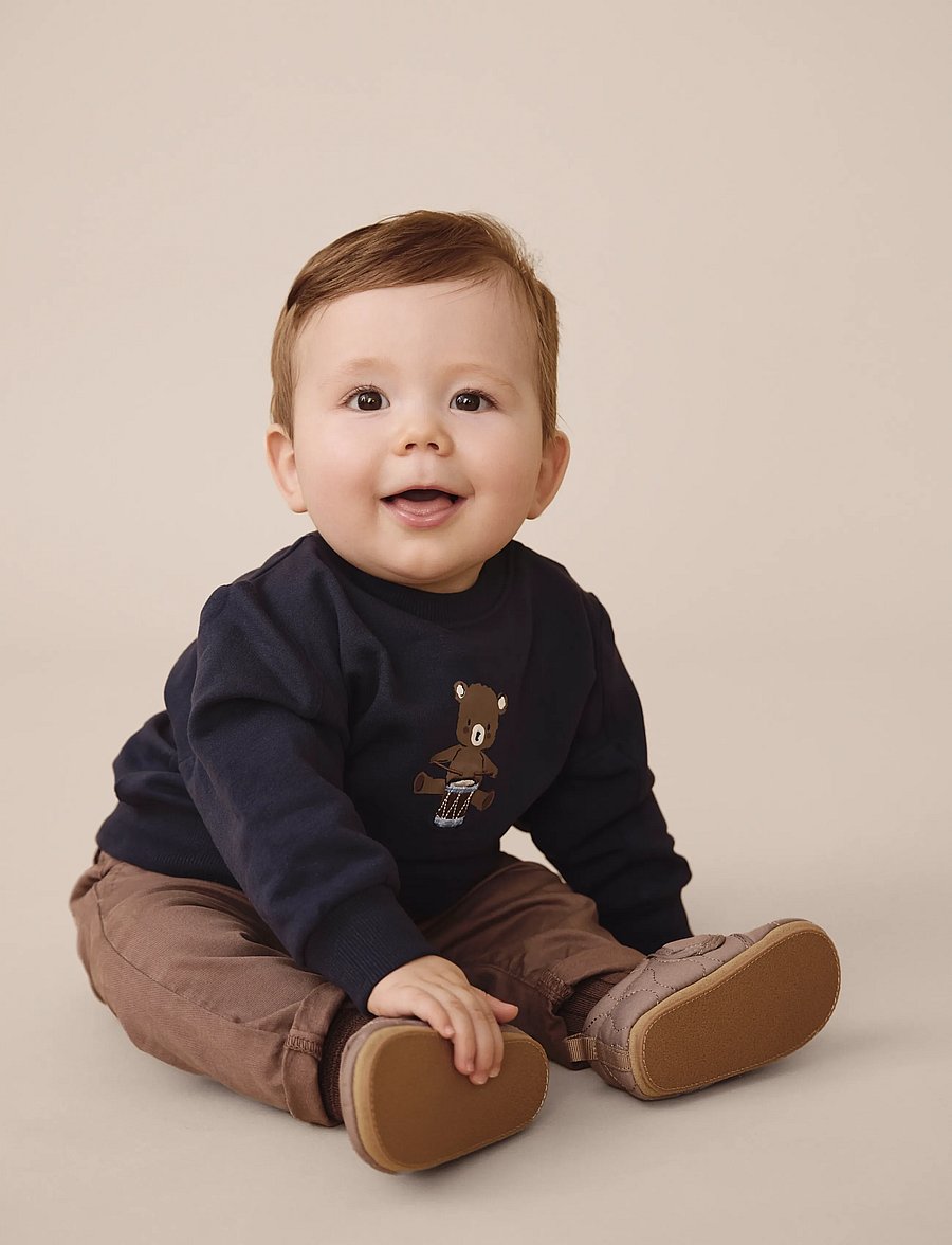 En Fant - Pants Twill - chinos - pine bark - 0
