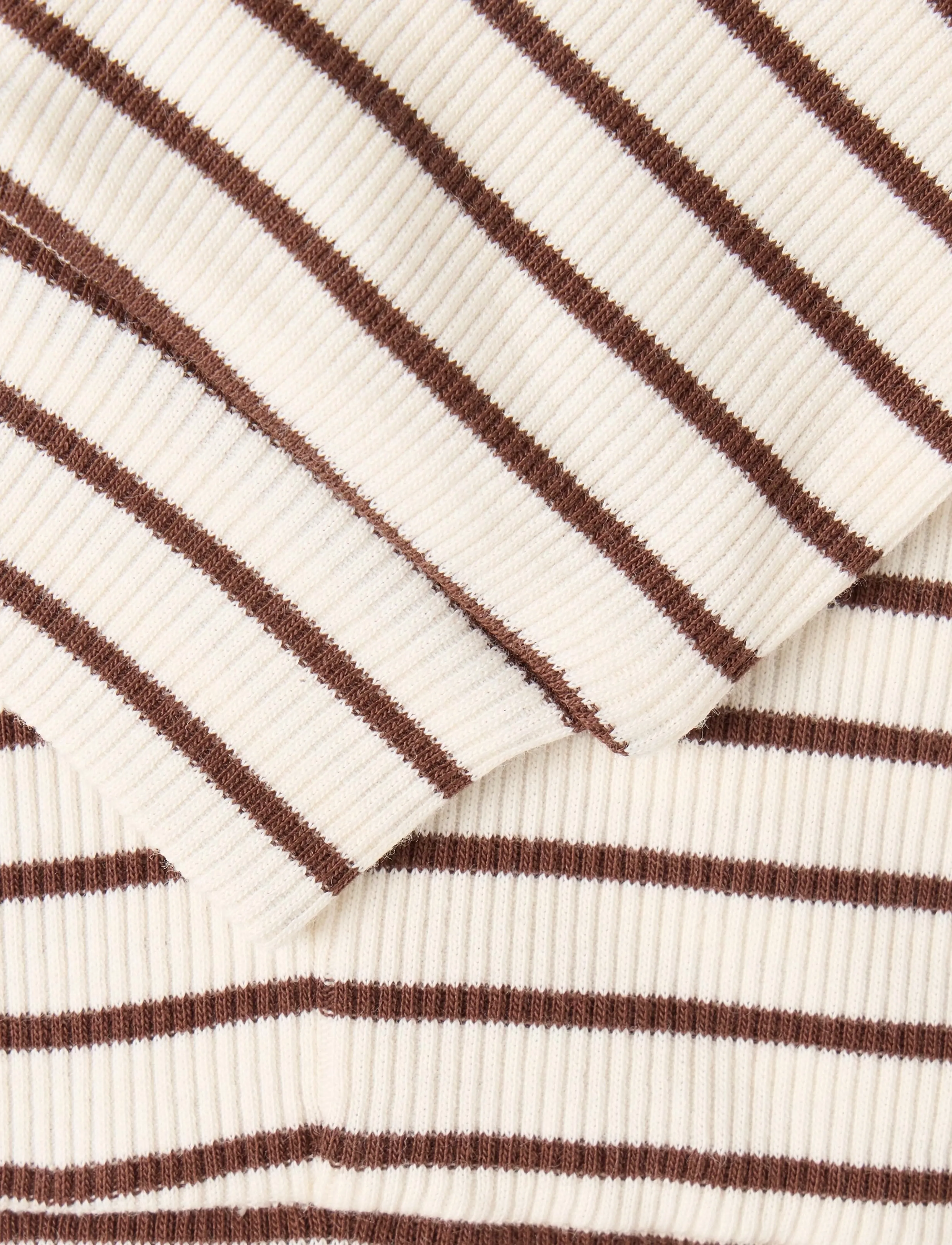 En Fant - Pants Rib Stripe - babyhosen - chestnut - 2