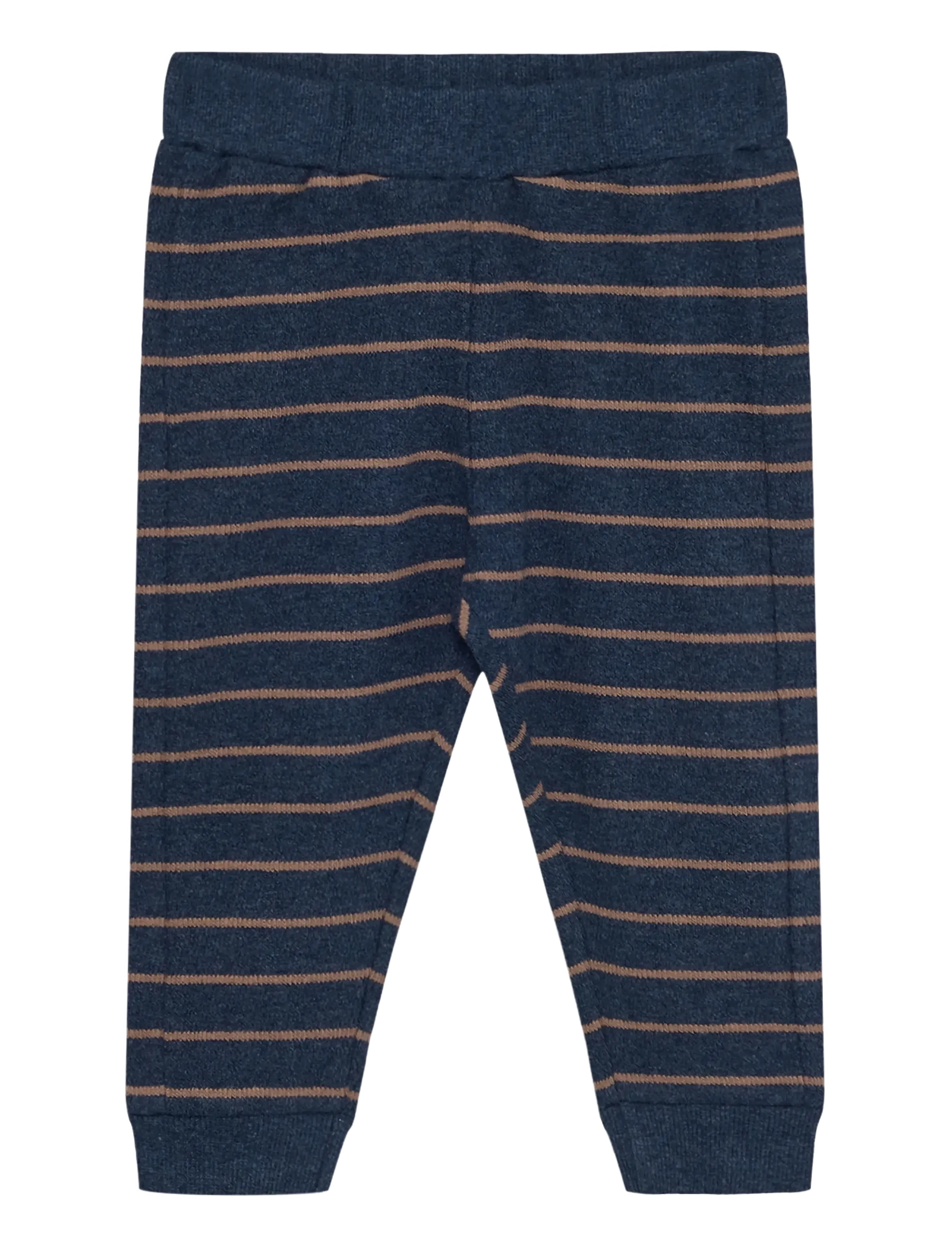 En Fant Pants Sweat Stripe - Mjukisbyxor - PARISIAN NIGHT / navy