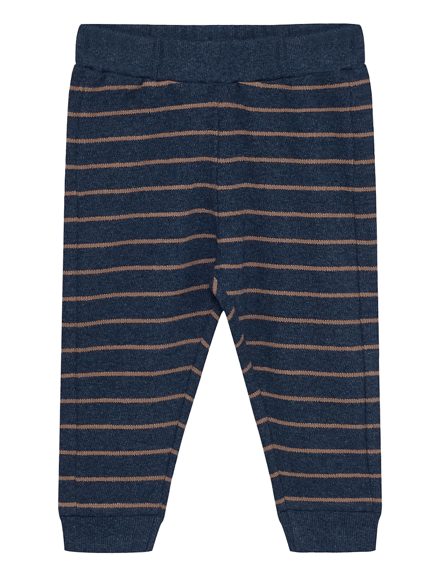 En Fant - Pants Sweat Stripe - mjukisbyxor - parisian night - 0