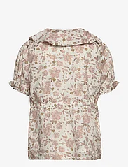En Fant - Shirt Flower Woven - blouses & tunics - egret - 1