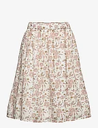 Skirt Flower Woven - EGRET