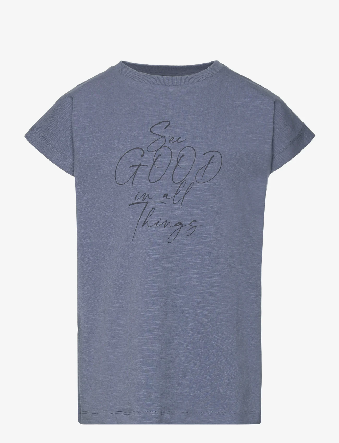 En Fant - T-Shirt SS - marškinėliai trumpomis rankovėmis - china blue - 0