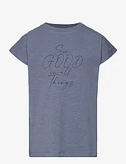 En Fant - T-Shirt SS - lühikeste varrukatega t-särgid - china blue - 0