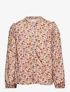 Shirt Flower Woven - ROSE DUST