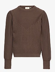 En Fant - Pullover Knit - jumpers - chocolate chip - 0