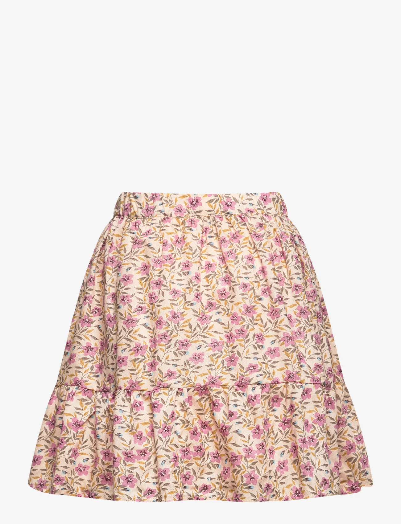 En Fant - Skirt Flower Woven - midi nederdele - rose dust - 1