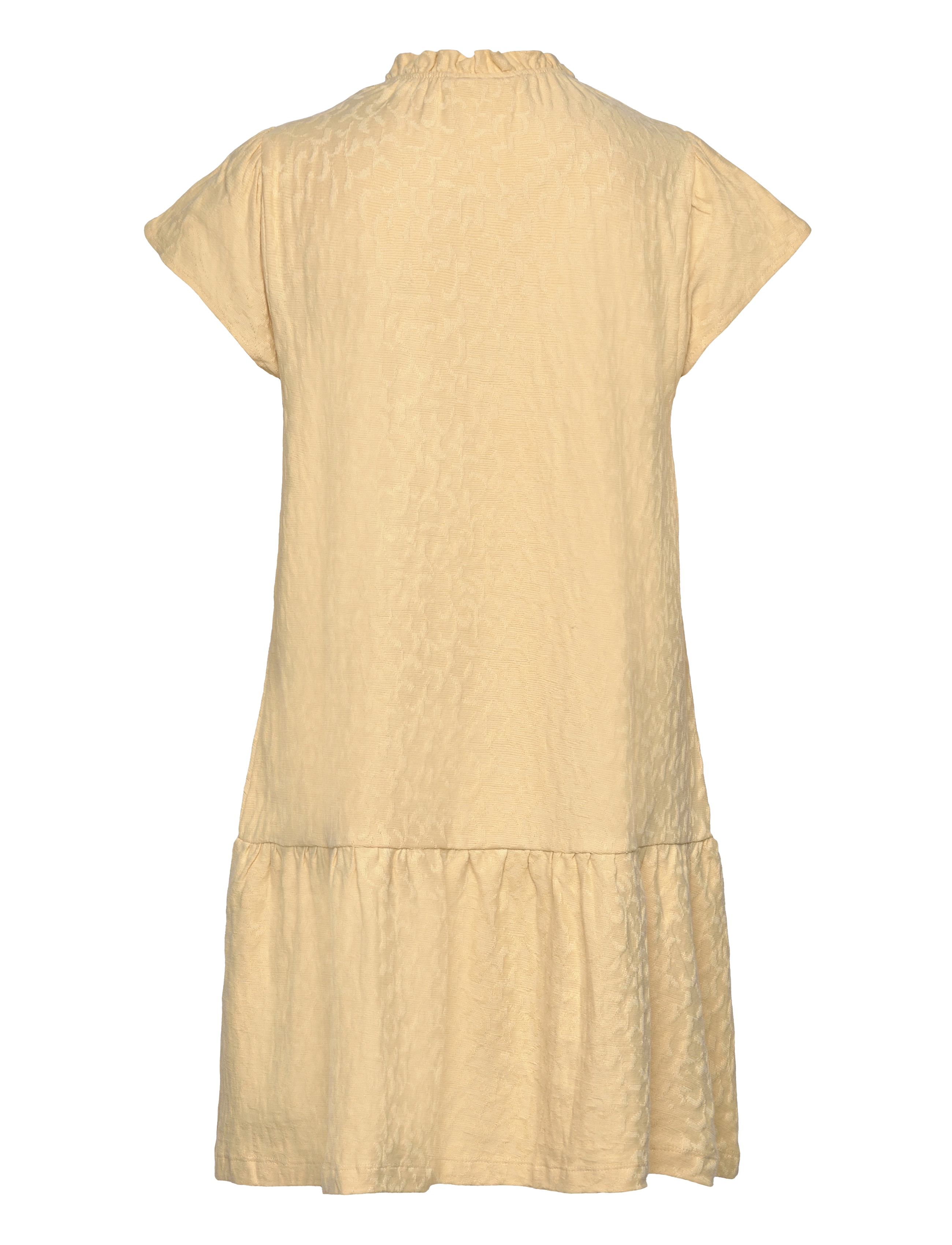 En Fant - Dress SS Jacquard - reed yellow - 1
