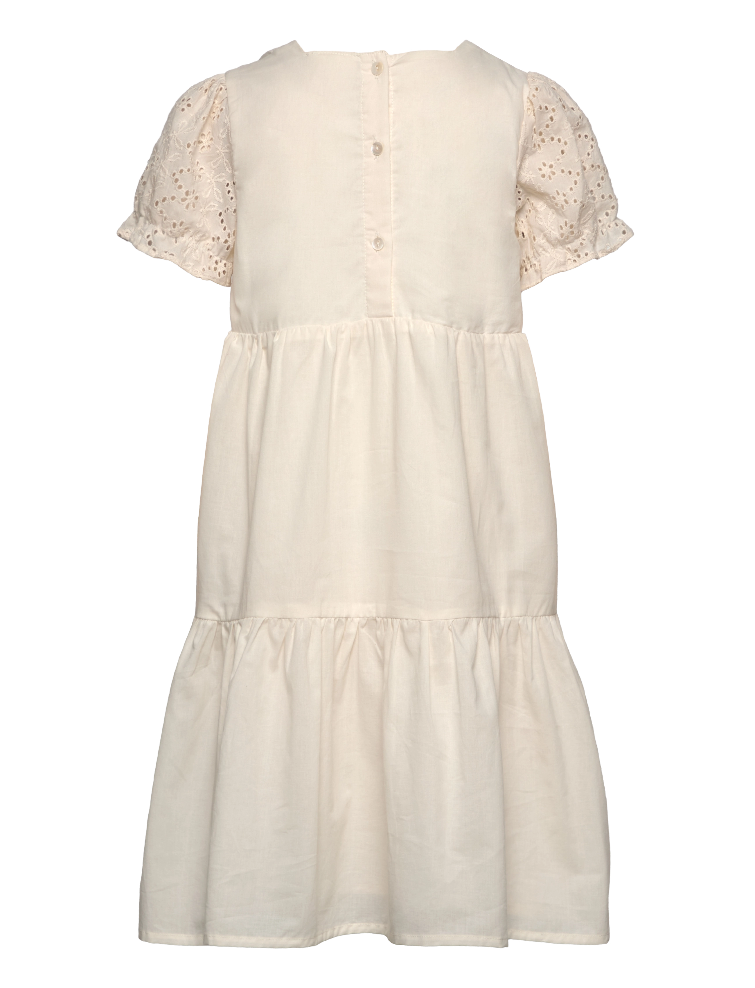 En Fant - Dress Broderie Anglaise - eggnog - 1