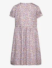 En Fant - Dress Woven AOP - casual jurken met korte mouwen - eggnog - 1