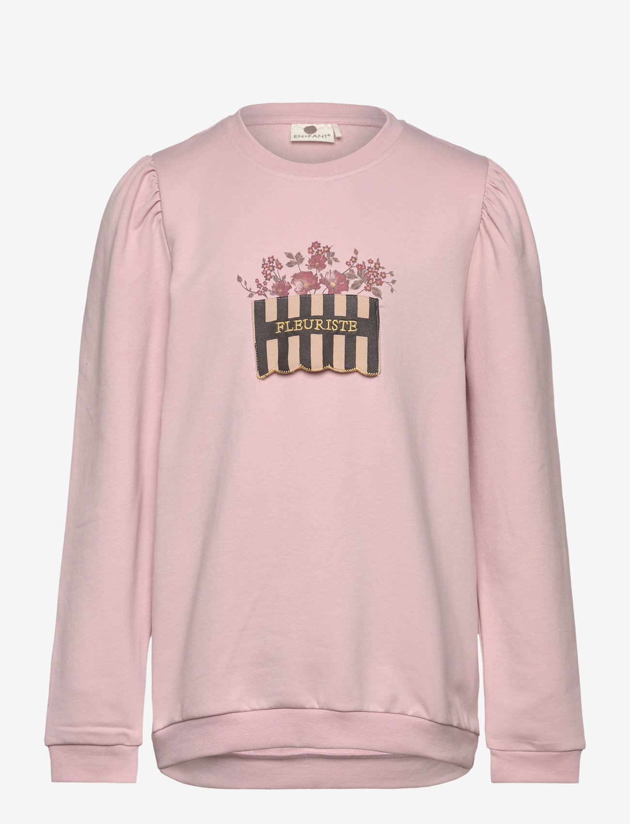 En Fant - Blouse LS Sweat - burnished lilac - 0