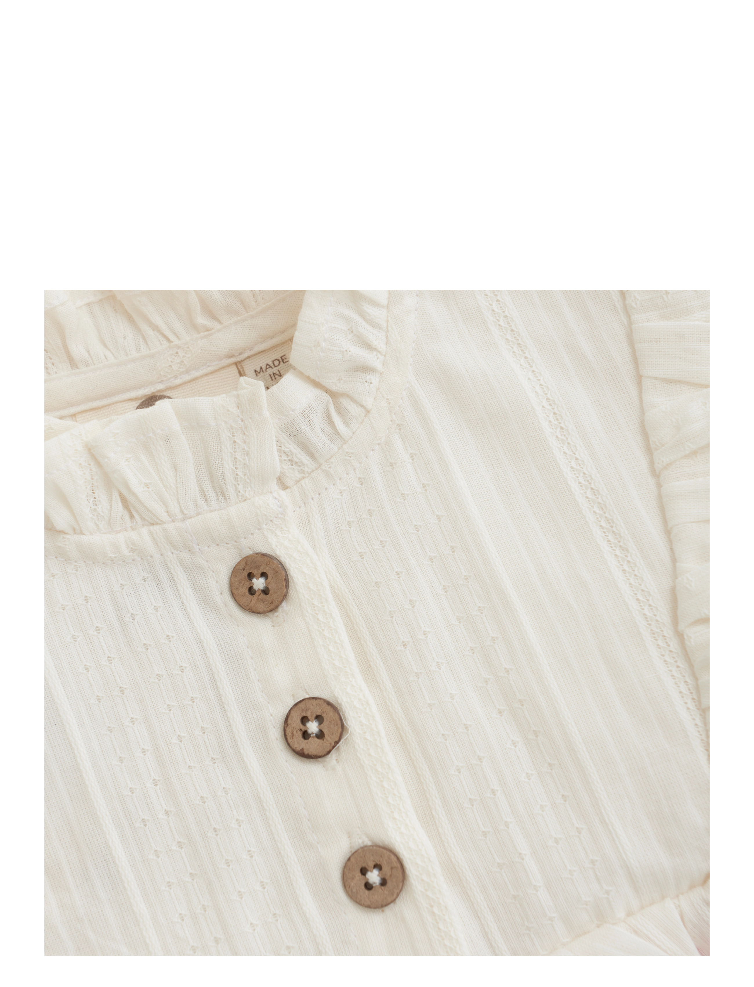 En Fant - Blouse LS - egret - 2