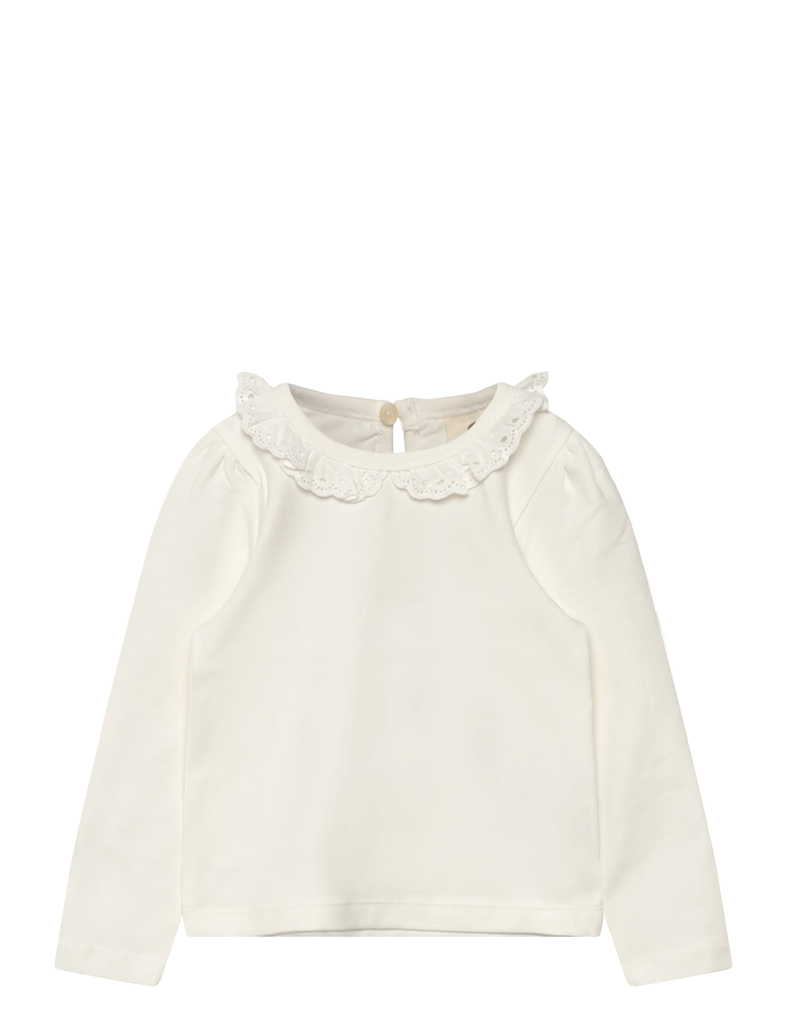 EN FANT T-Shirt Ls Cream - 116 - Kinder