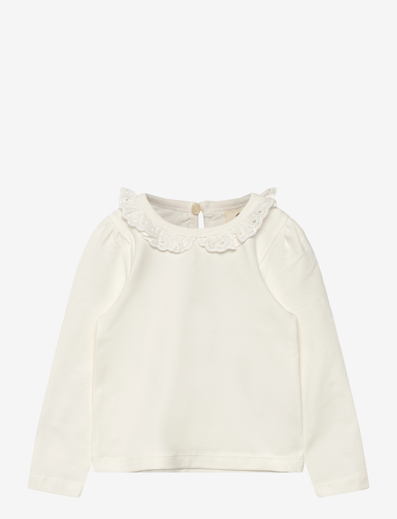 En Fant - T-shirt LS - långärmade t-shirts - egret - 0