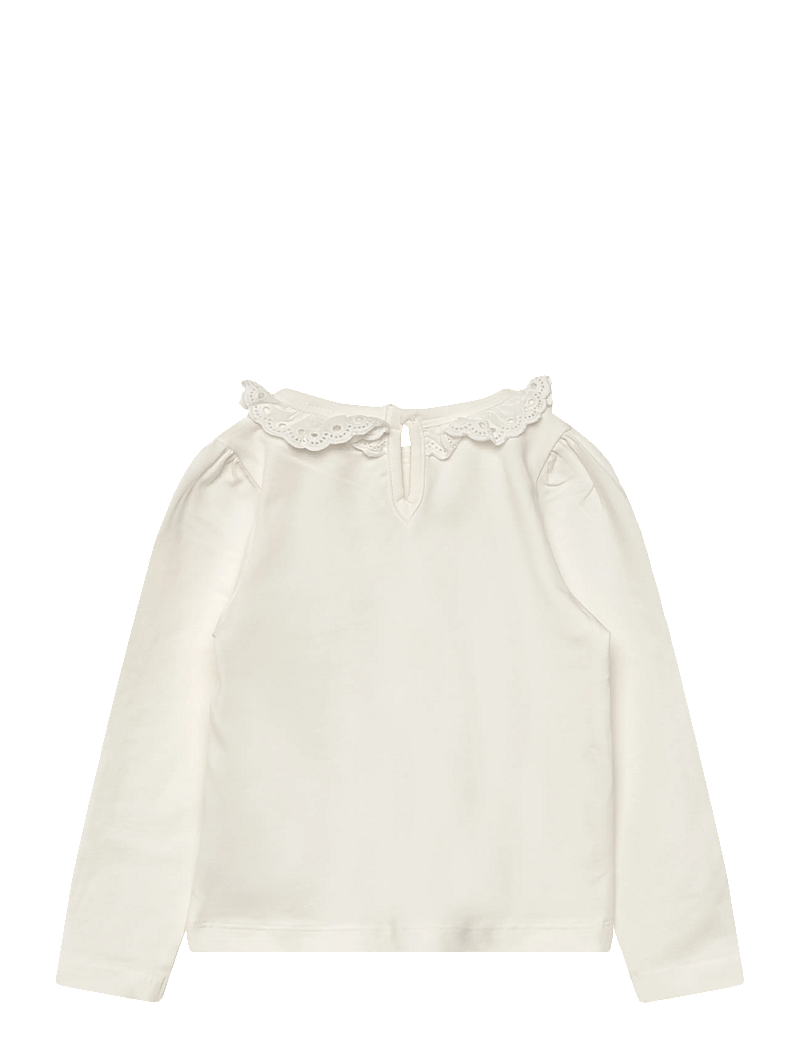 En Fant - T-shirt LS - långärmade t-shirts - egret - 1