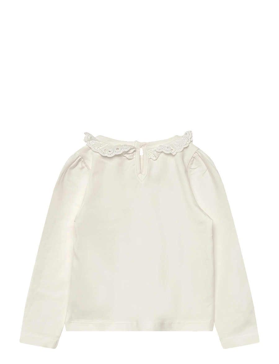 En Fant - T-shirt LS - långärmade t-shirts - egret - 1